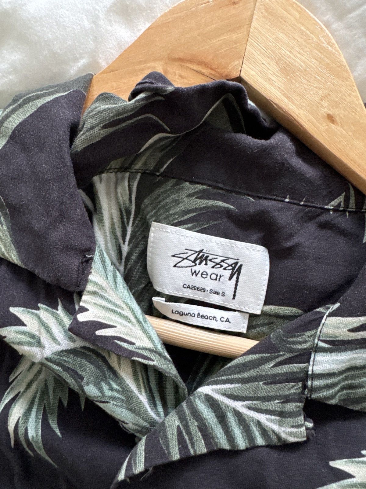 Stussy Stussy Tropical Palm Tree Button Down Shirt Size US S / EU 44-46 / 1 - 2 Thumbnail