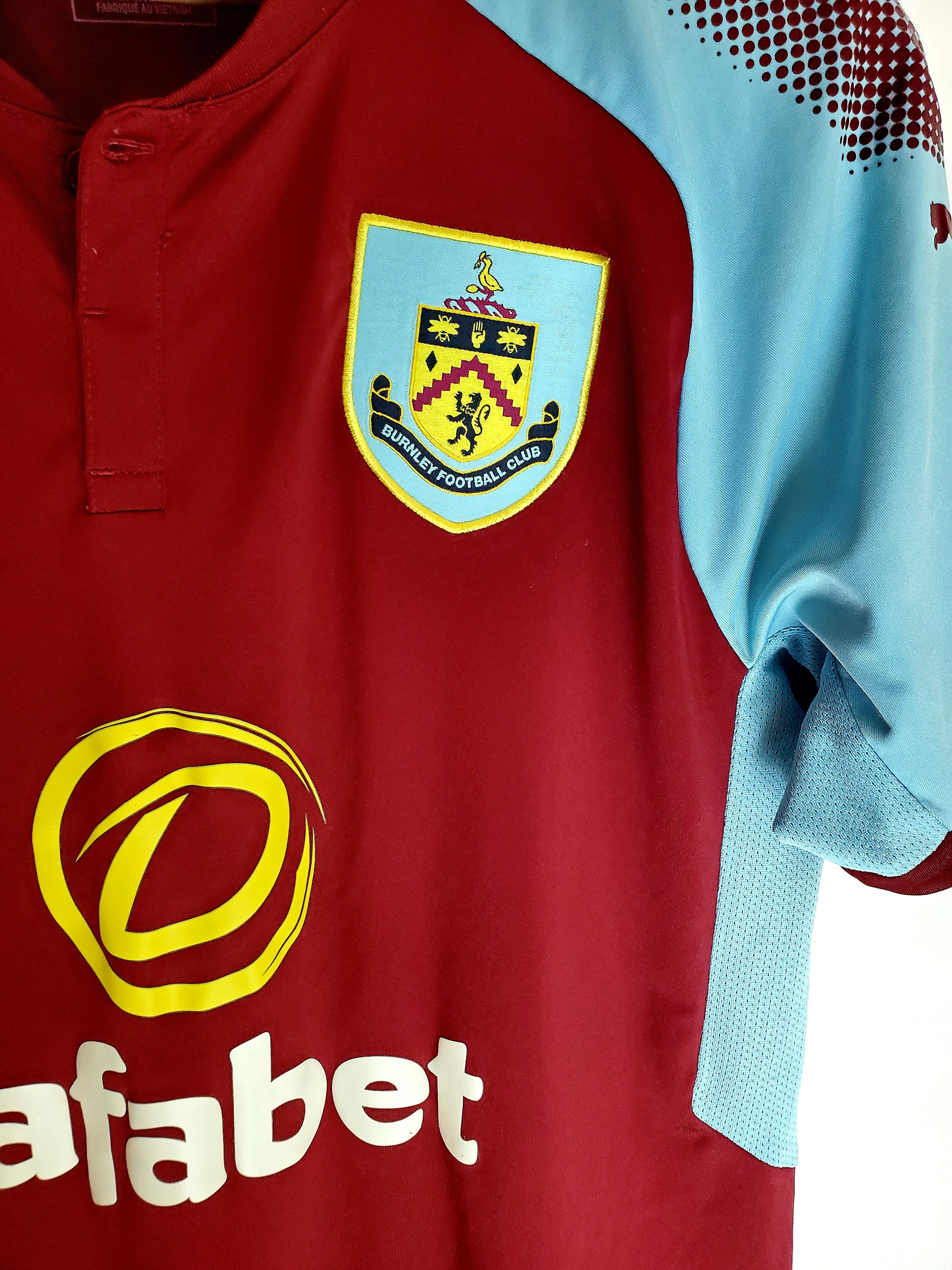Puma Burnley Home football shirt 2017 - 2018 Jersey Puma M Size US M / EU 48-50 / 2 - 2 Thumbnail