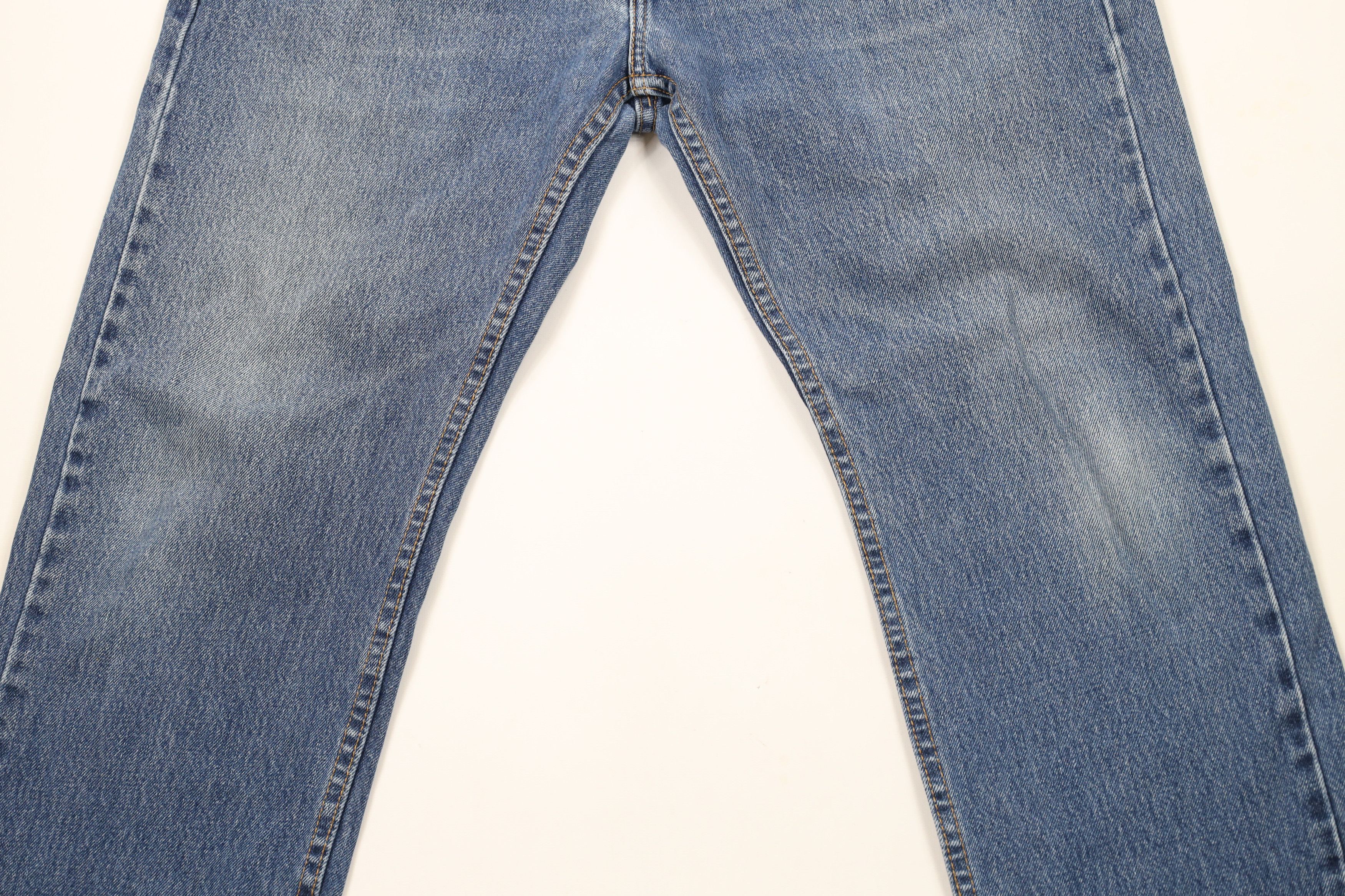 Levi's × Vintage Vintage Y2K Levis 505 Regular Fit Denim Jeans Blue Cotton Size US 36 / EU 52 - 3 Thumbnail