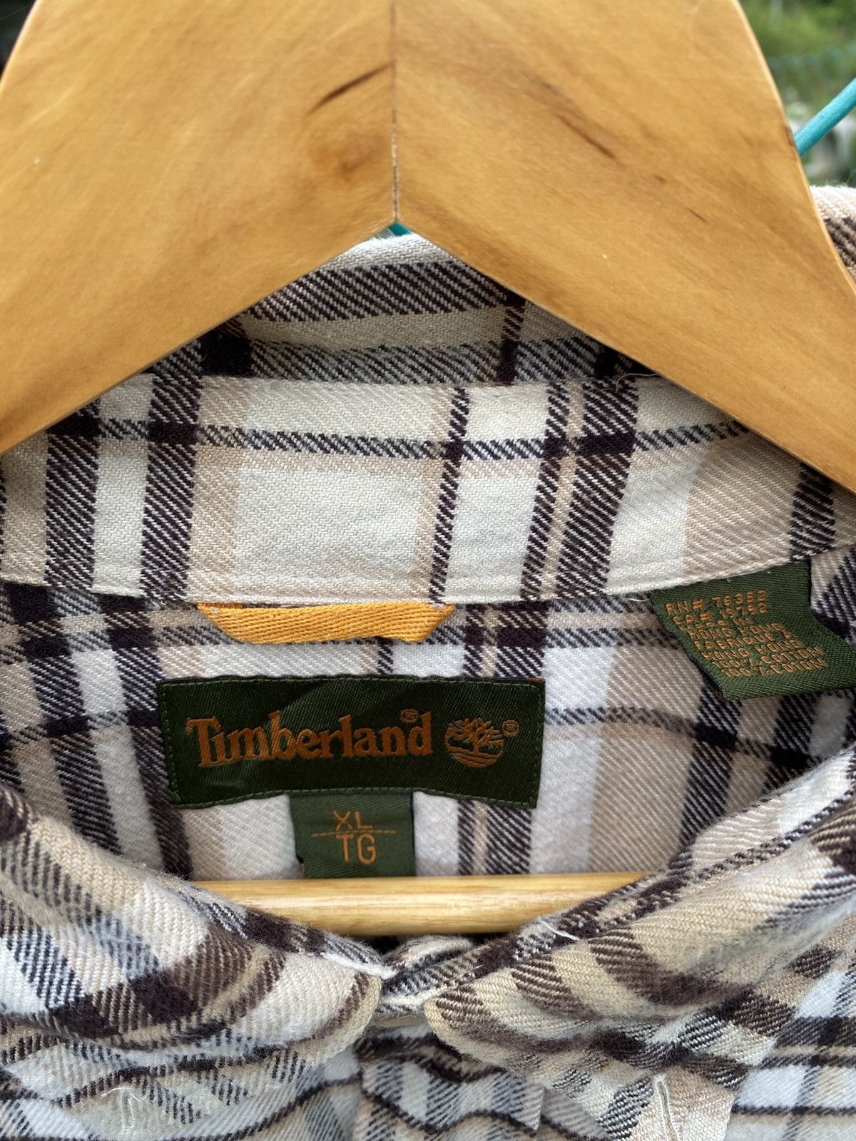 Timberland Vintage timberland checker flannel shirts Size US XL / EU 56 / 4 - 6 Thumbnail