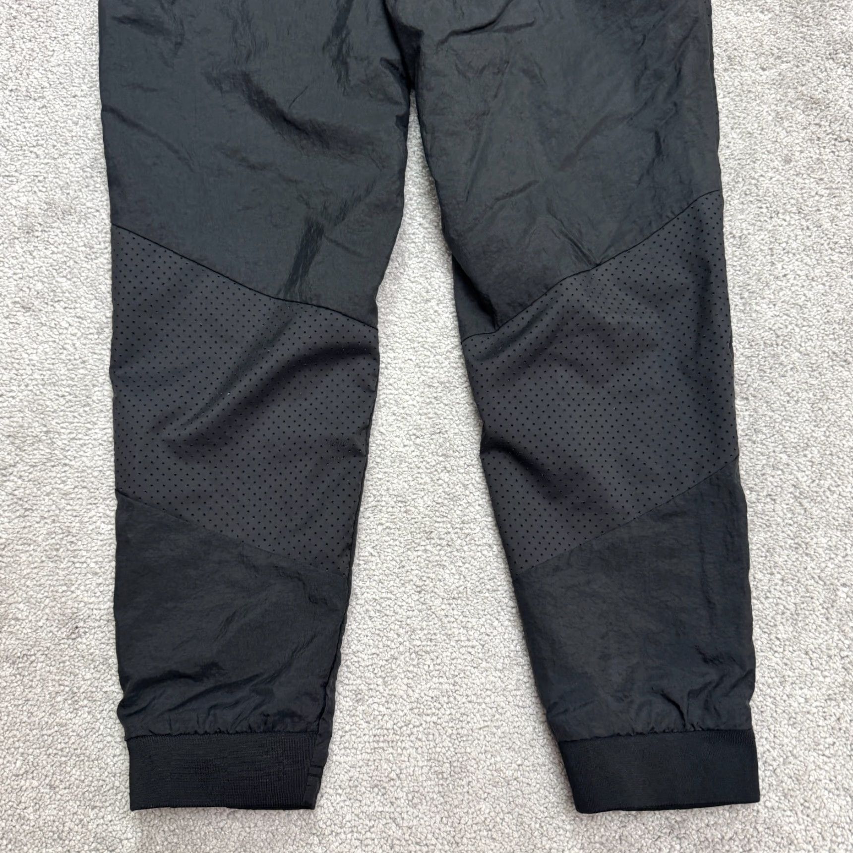 Jordan Brand Air Jordan Jogger Pants Men's Small Black Nylon Elastic Waist Activewear Size US 29 - 5 Thumbnail