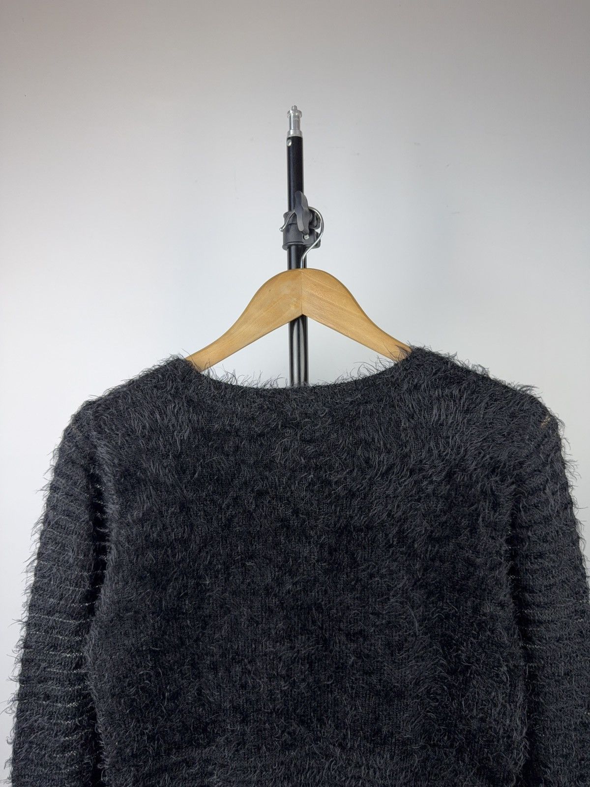 Guess Designer Avant Garde Fluffy Mohair Guess long sleeve seater Size M / US 6-8 / IT 42-44 - 8 Thumbnail