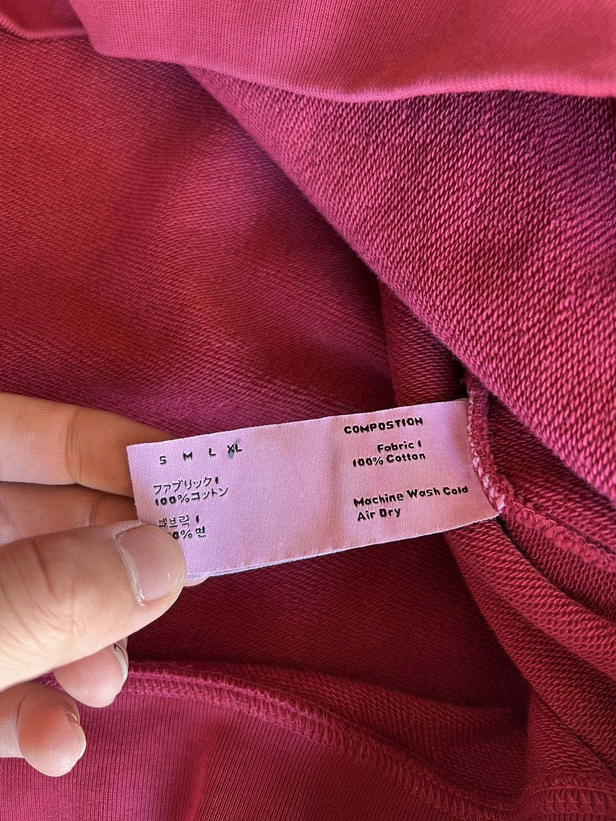 FFFPOSTALSERVICE FFFPostalService FFFace Round Hem Hoodie Red Size US XL / EU 56 / 4 - 5 Thumbnail