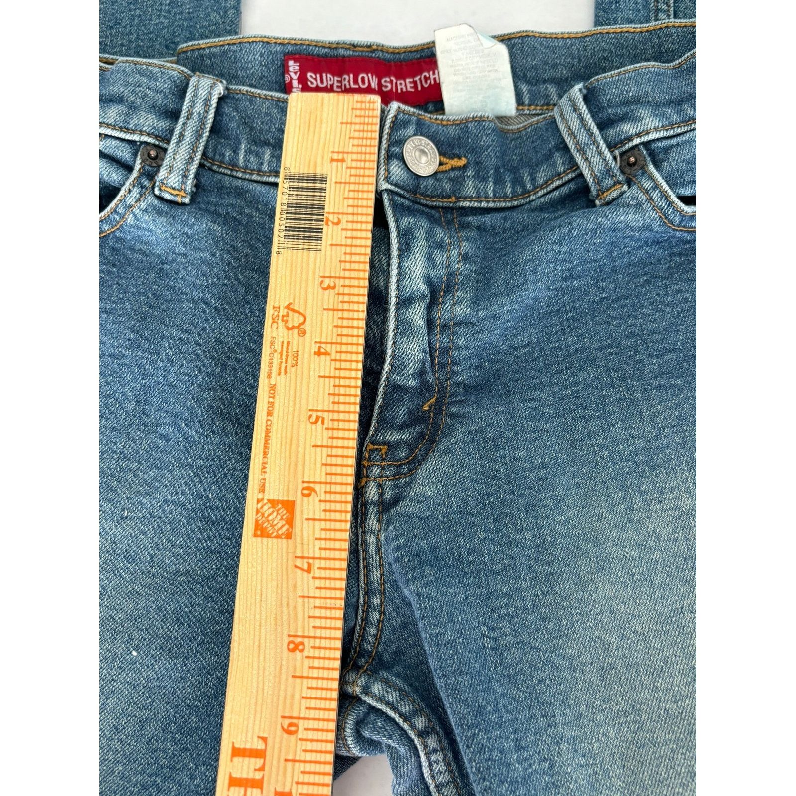 Levi's Vintage Levi's Superlow Stretch 515 Bootcut Jeans Y2K Size 30" / US 8 / IT 44 - 5 Thumbnail