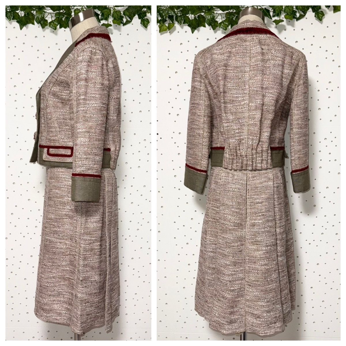 Louis Vuitton Authentic Louis Vuitton decorative beads tweed skirt suit 36 Size XS / US 0-2 / IT 36-38 - 7 Thumbnail