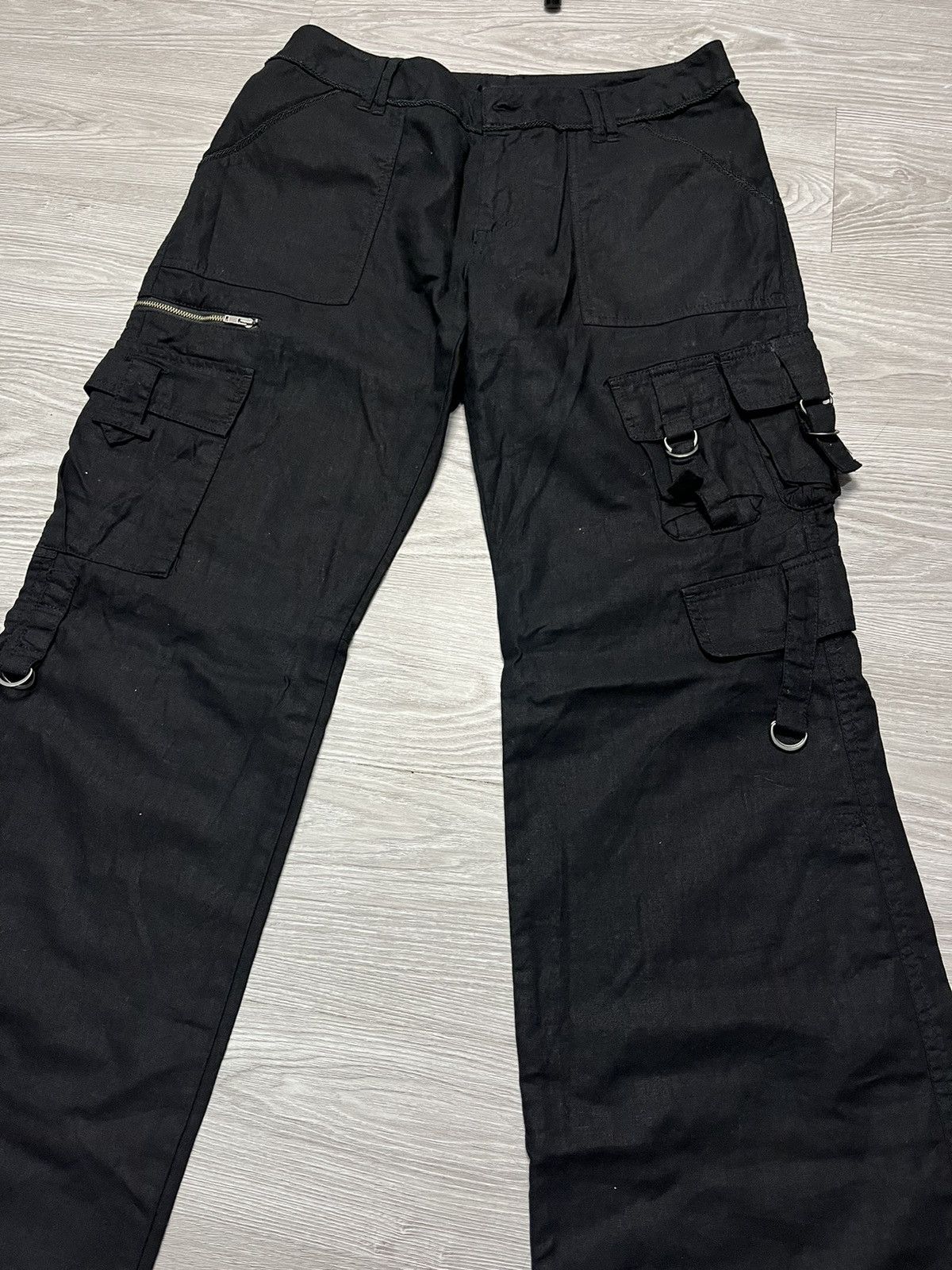Le Grande Bleu (L.G.B.) Tornado Mart Bondage Tactical Waxed Pants Size US 31 - 2 Thumbnail