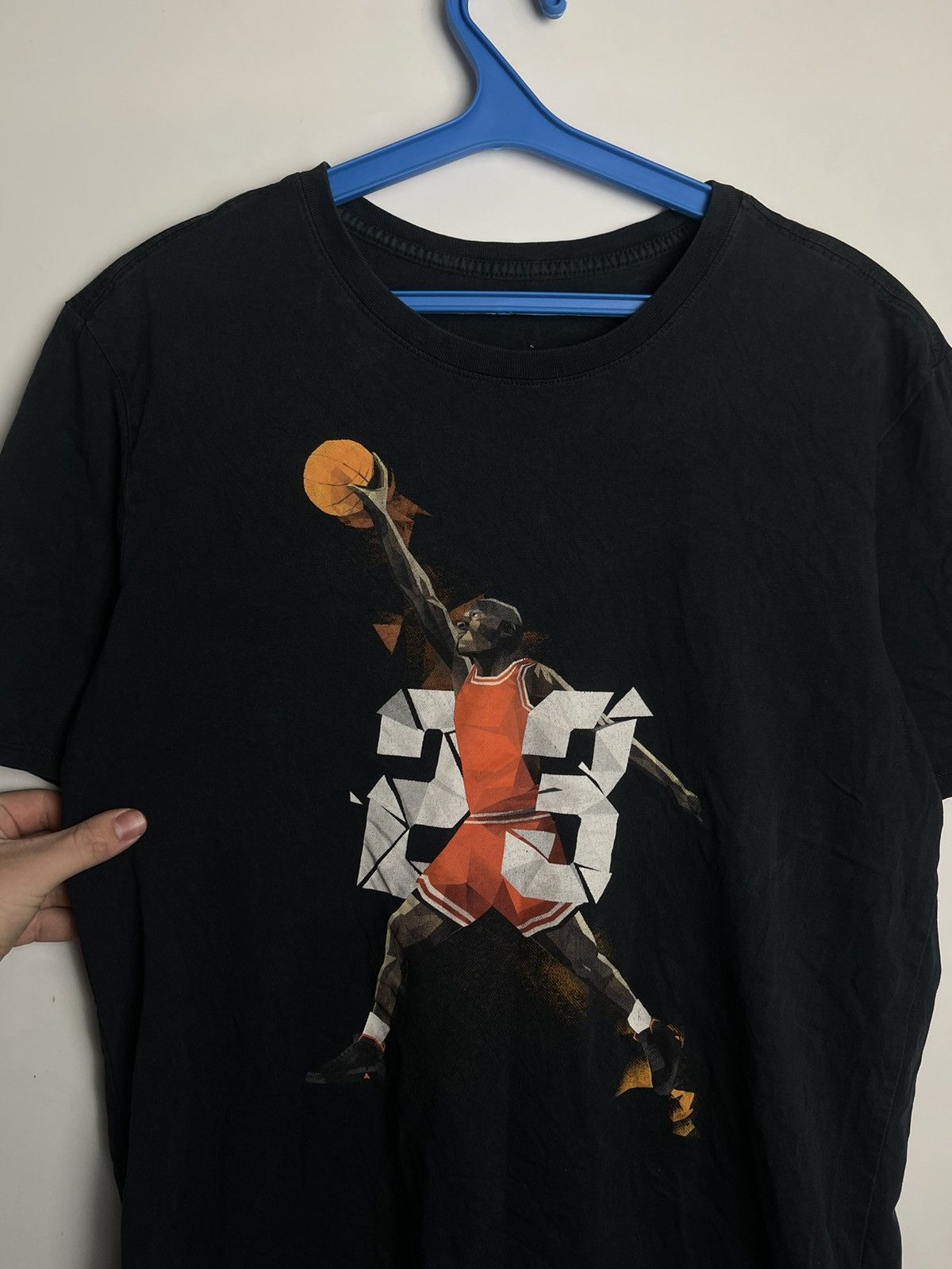 Jordan Brand × Nike Vintage 90s Nike Michael Jordan Restaurant 23 T Shirt Size US XL / EU 56 / 4 - 2 Thumbnail