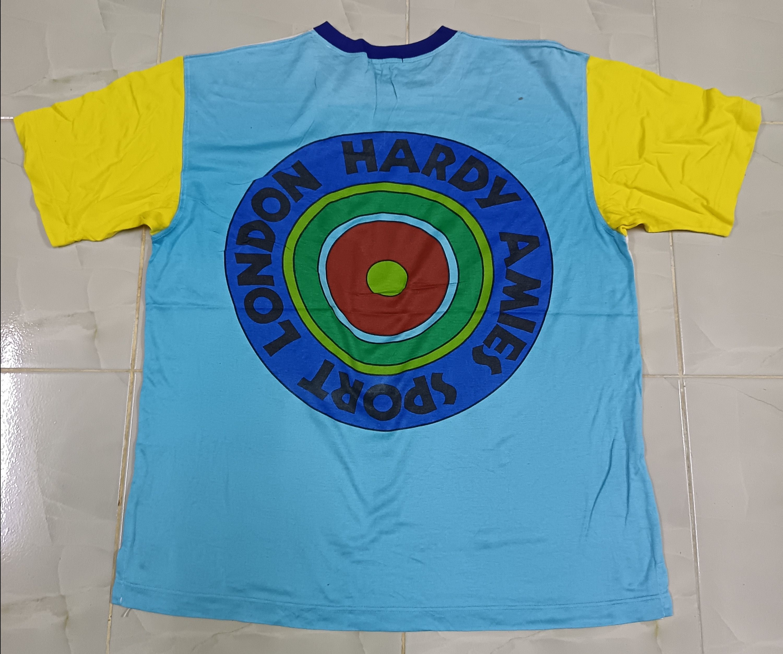 Hardy Amies Vintage 14 Savile Row London-England Hardy Amies Sport Tee Size US M / EU 48-50 / 2 - 2 Thumbnail
