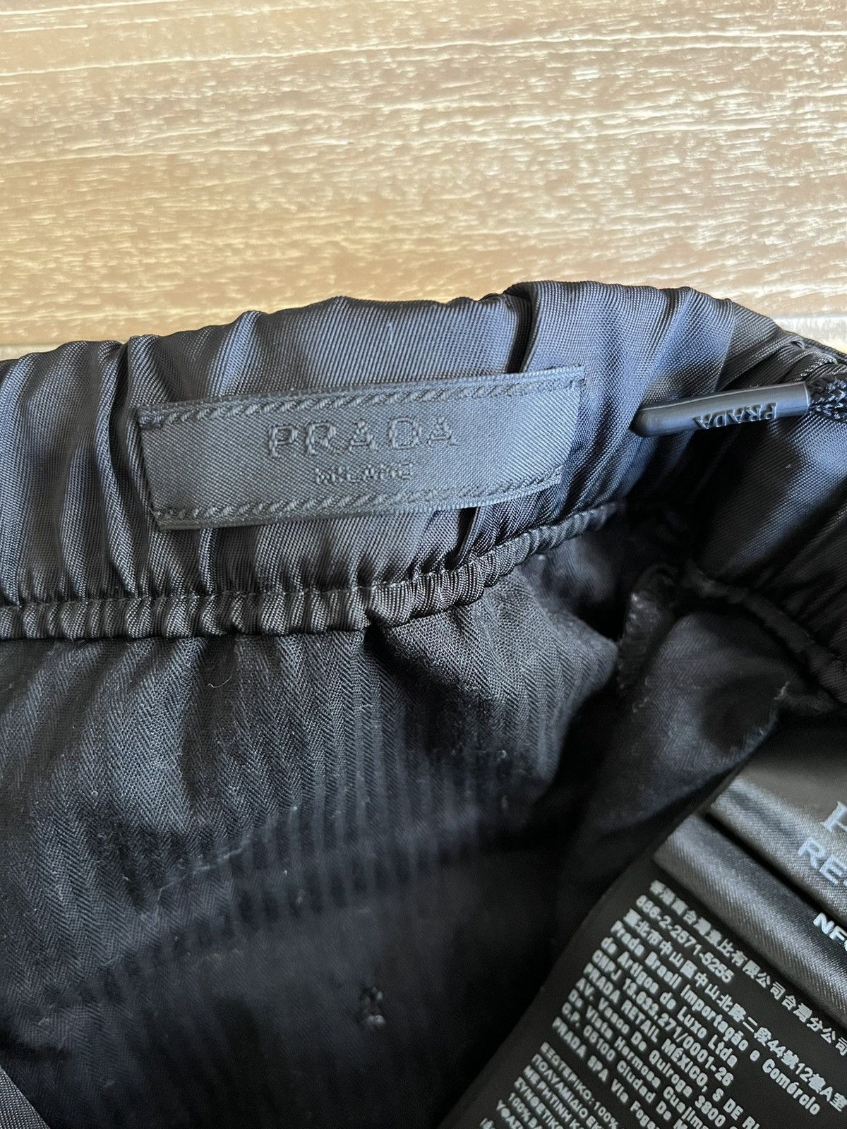 Prada Prada Re-Nylon Black Medium Pants Size US 32 / EU 48 - 6 Thumbnail