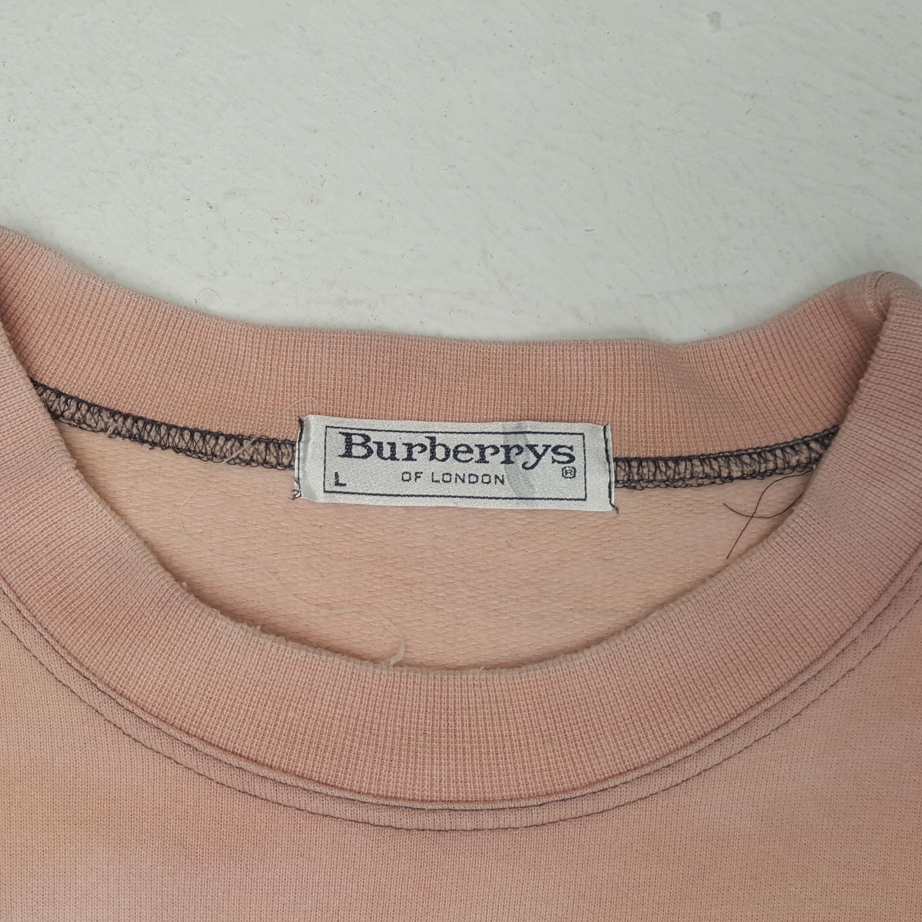 Burberry BURBERRYS OF LONDON Fashion Brand Sweatshirt C296N8 Size US M / EU 48-50 / 2 - 4 Thumbnail