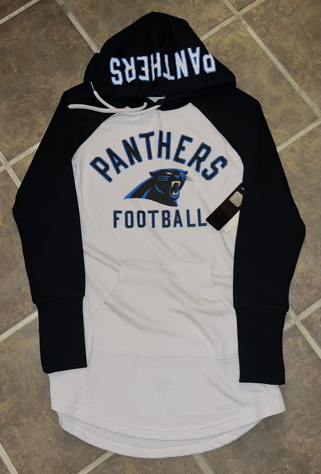 NFL CAROLINA PANTHERS OVERSIZE HOODIE Size S / US 4 / IT 40 - 2 Thumbnail