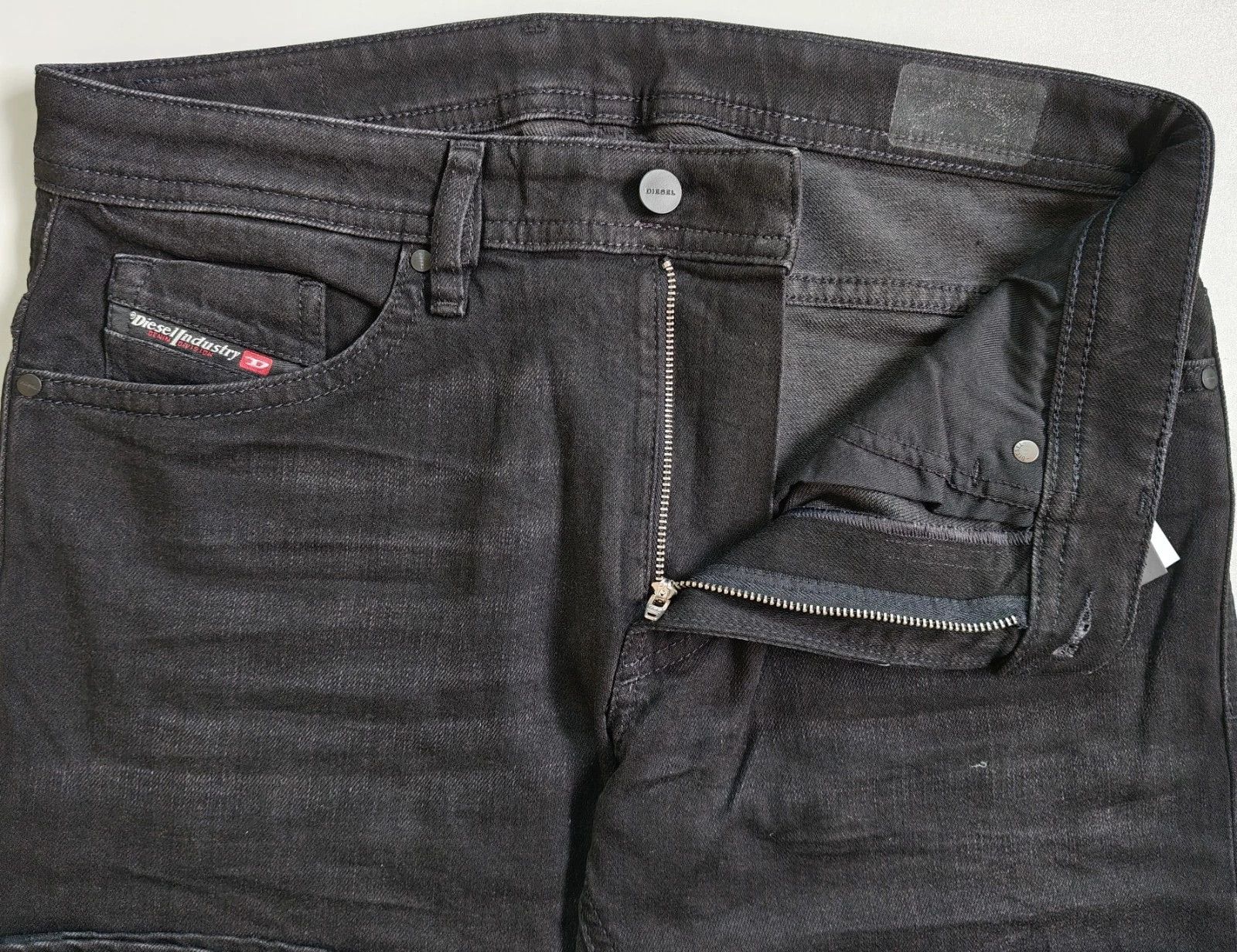 Diesel Diesel THOMMER-X L.30 MENS JEANS SLTP/9582 Size US 32 / EU 48 - 4 Thumbnail