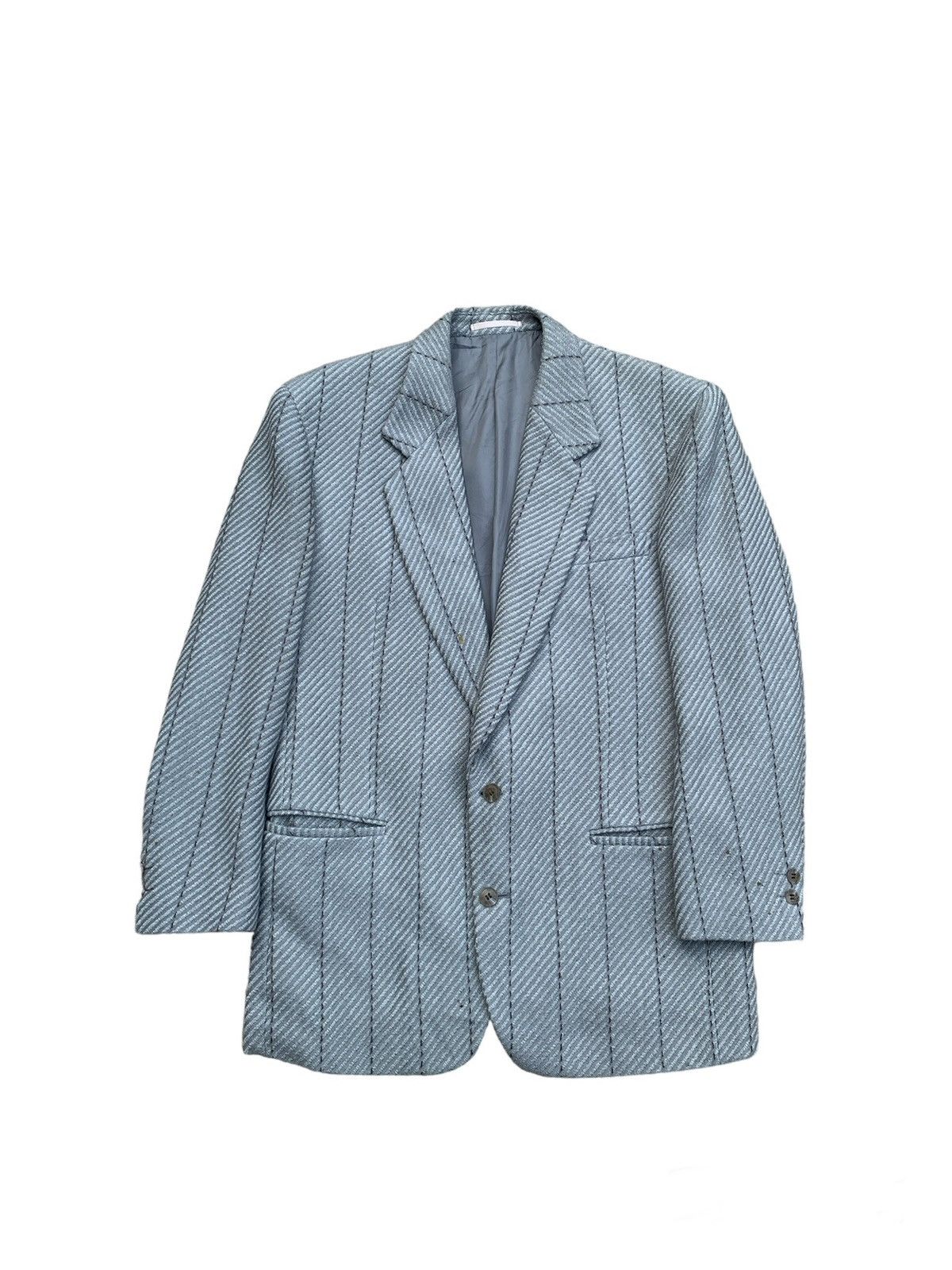 Vintage Vintage Lanvin Studio Wool Blazer Jacket Size US L / EU 52-54 / 3 - 1 Thumbnail