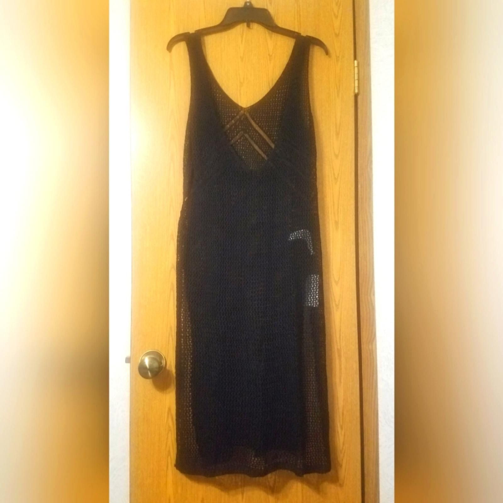 Designer NWT Cupshe Elegant Black Knit Cover Up Small Size ONE SIZE - 1 Thumbnail