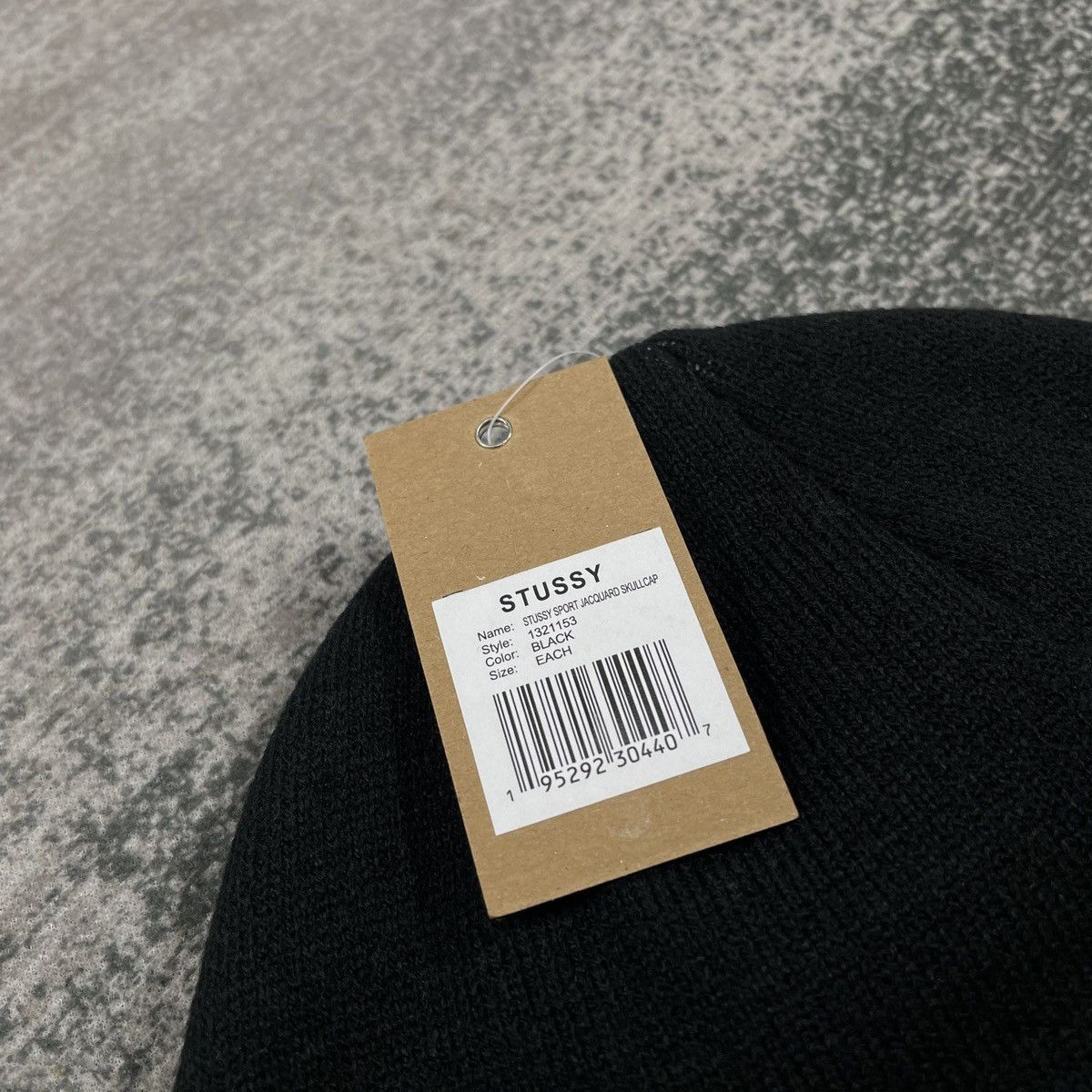 Other STUSSY SPORT JAQUARD BEANIE BLACK Size ONE SIZE - 3 Thumbnail