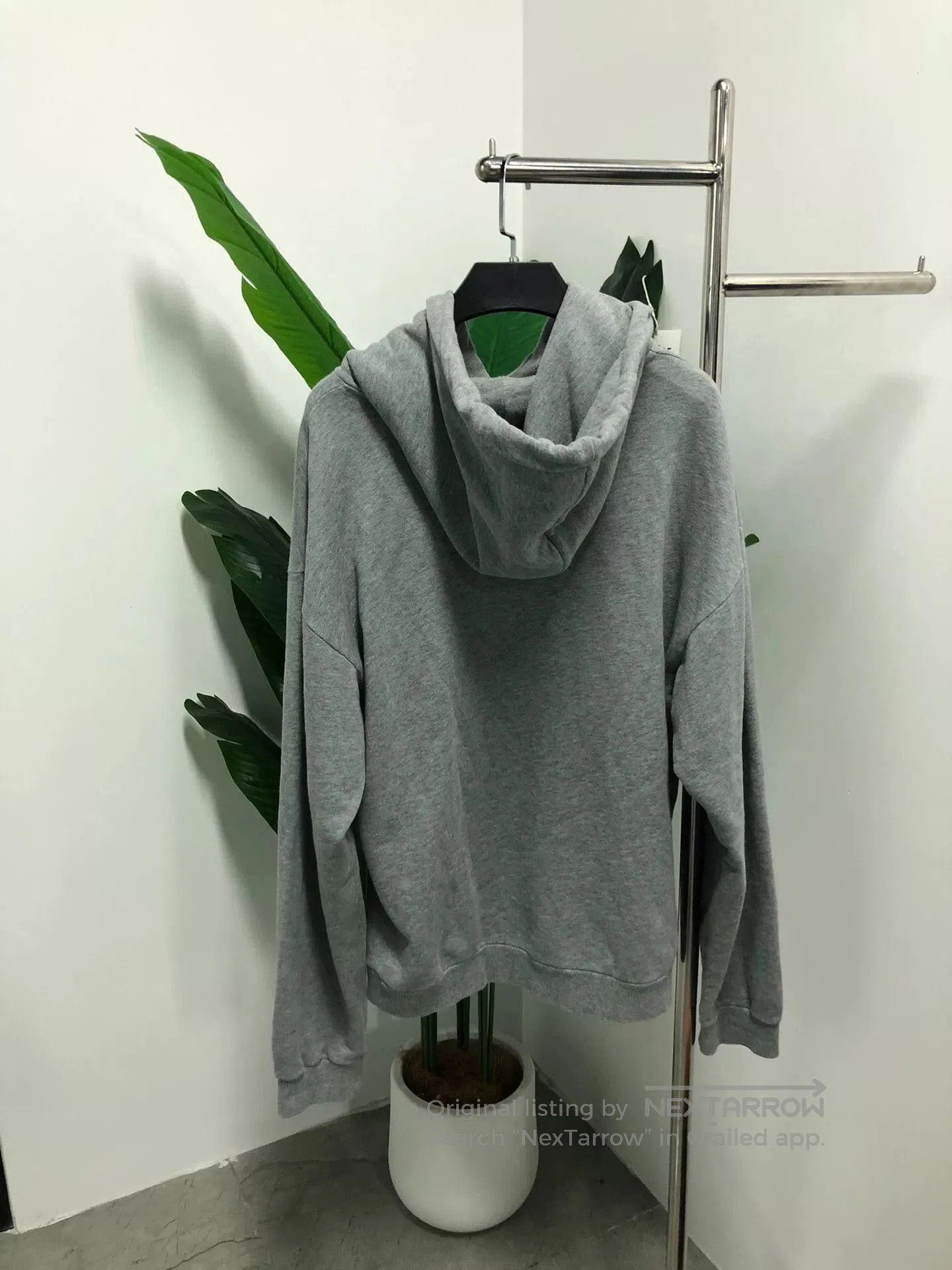 Celine celine logo print long sleeve sweatshirt gray. Size US XL / EU 56 / 4 - 2 Thumbnail