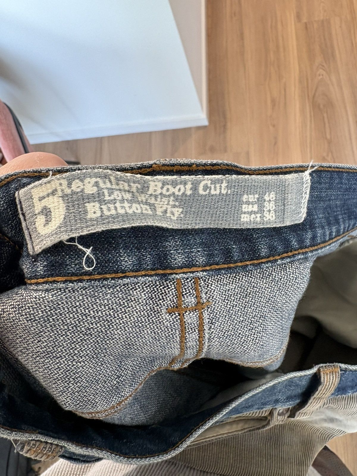 Zara Vintage Zara Hybrid Jeans Size US 34 / EU 50 - 5 Thumbnail