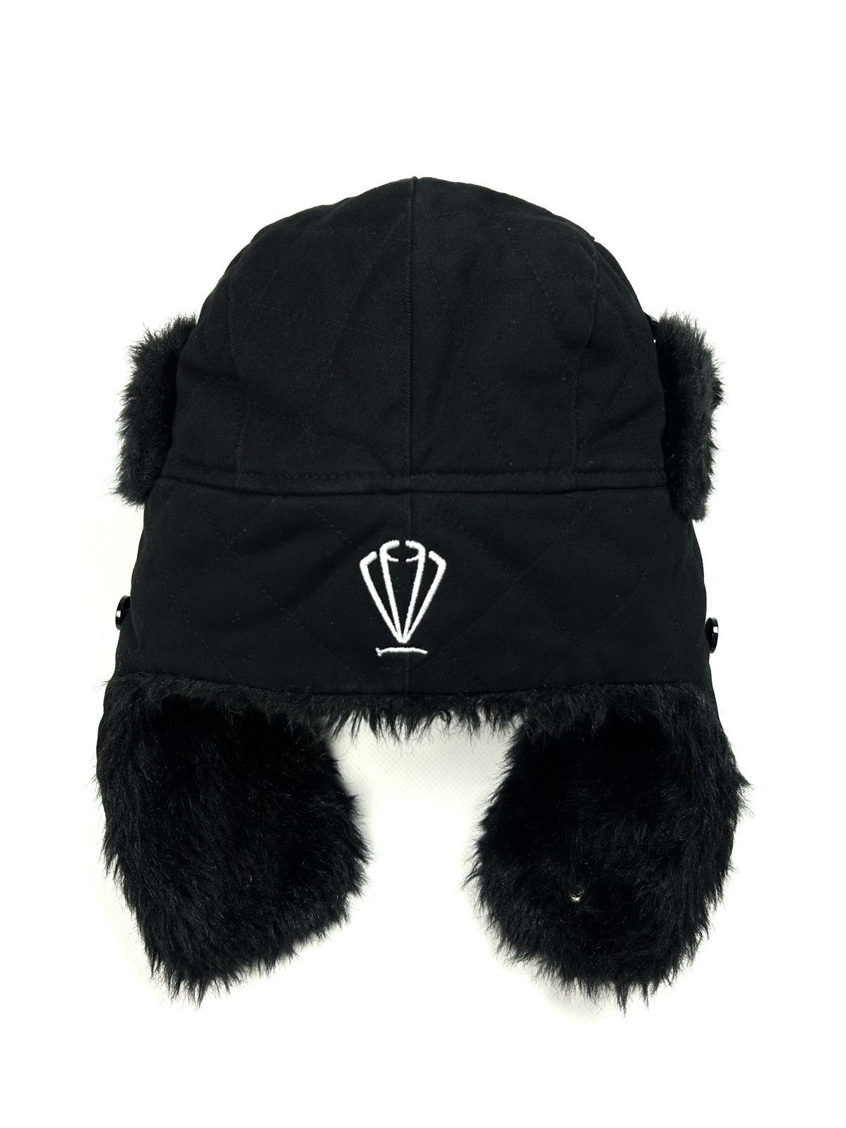 New Era Rare New Era Canada Ushanka Hat Black Vintage Y2K Size ONE SIZE - 3 Thumbnail