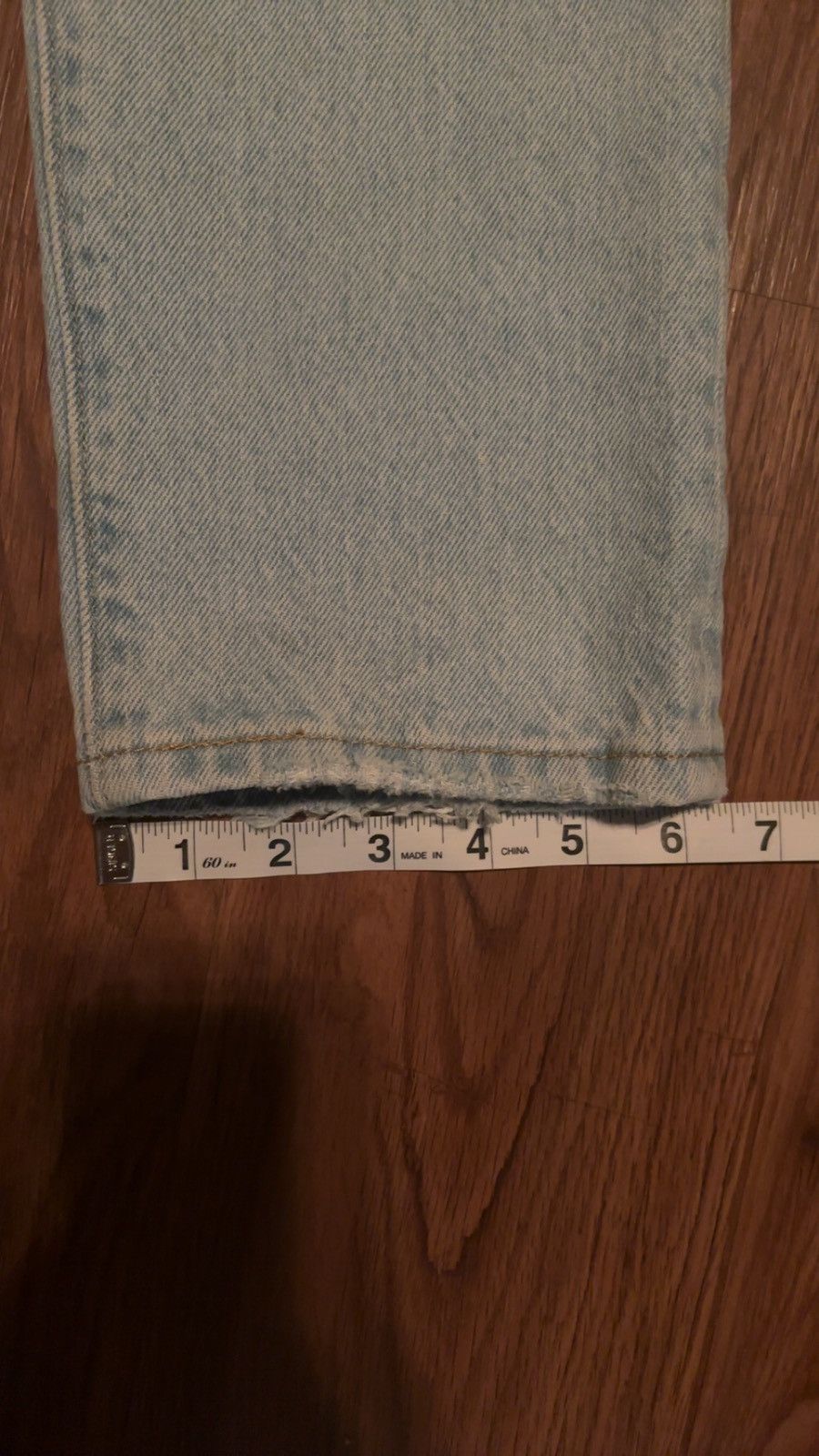 Levi's Levi’s 501 distressed straight jeans Size US 34 / EU 50 - 5 Thumbnail