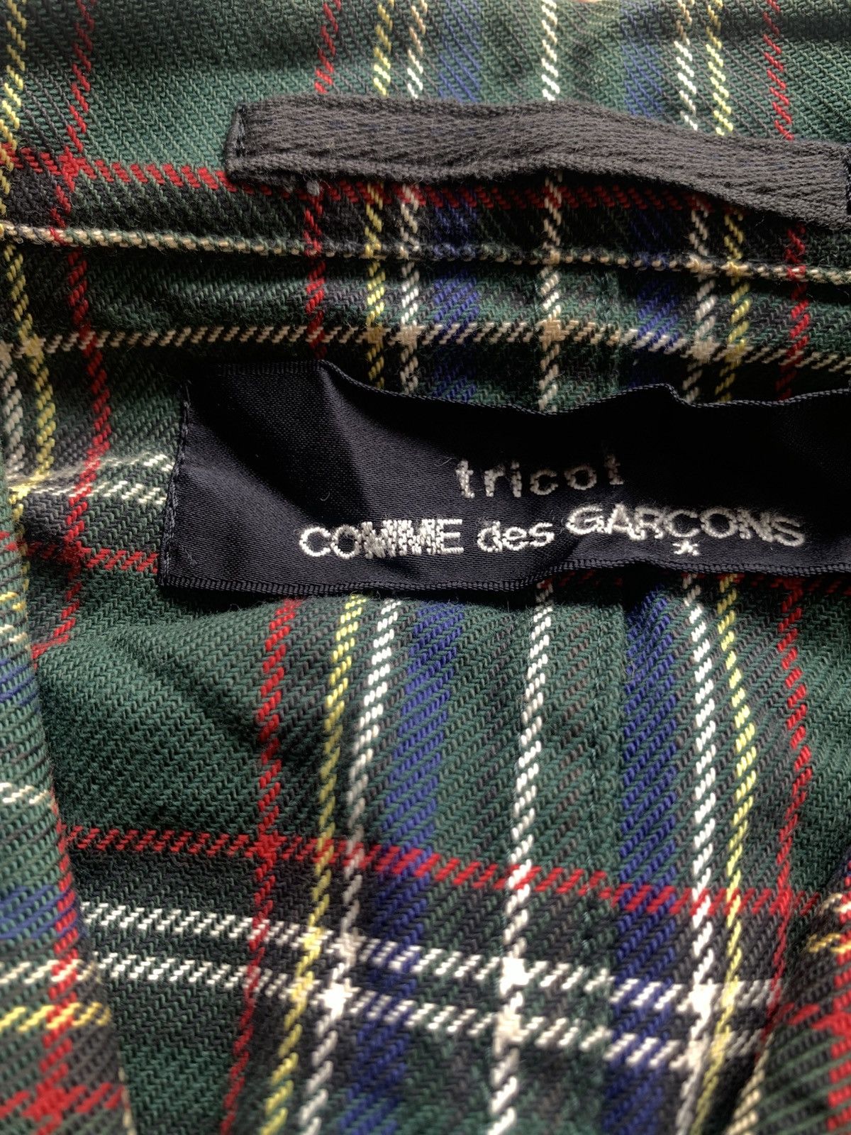 Tricot Comme des Garcons Tartan zip top Fw1990 Size M / US 6-8 / IT 42-44 - 5 Thumbnail
