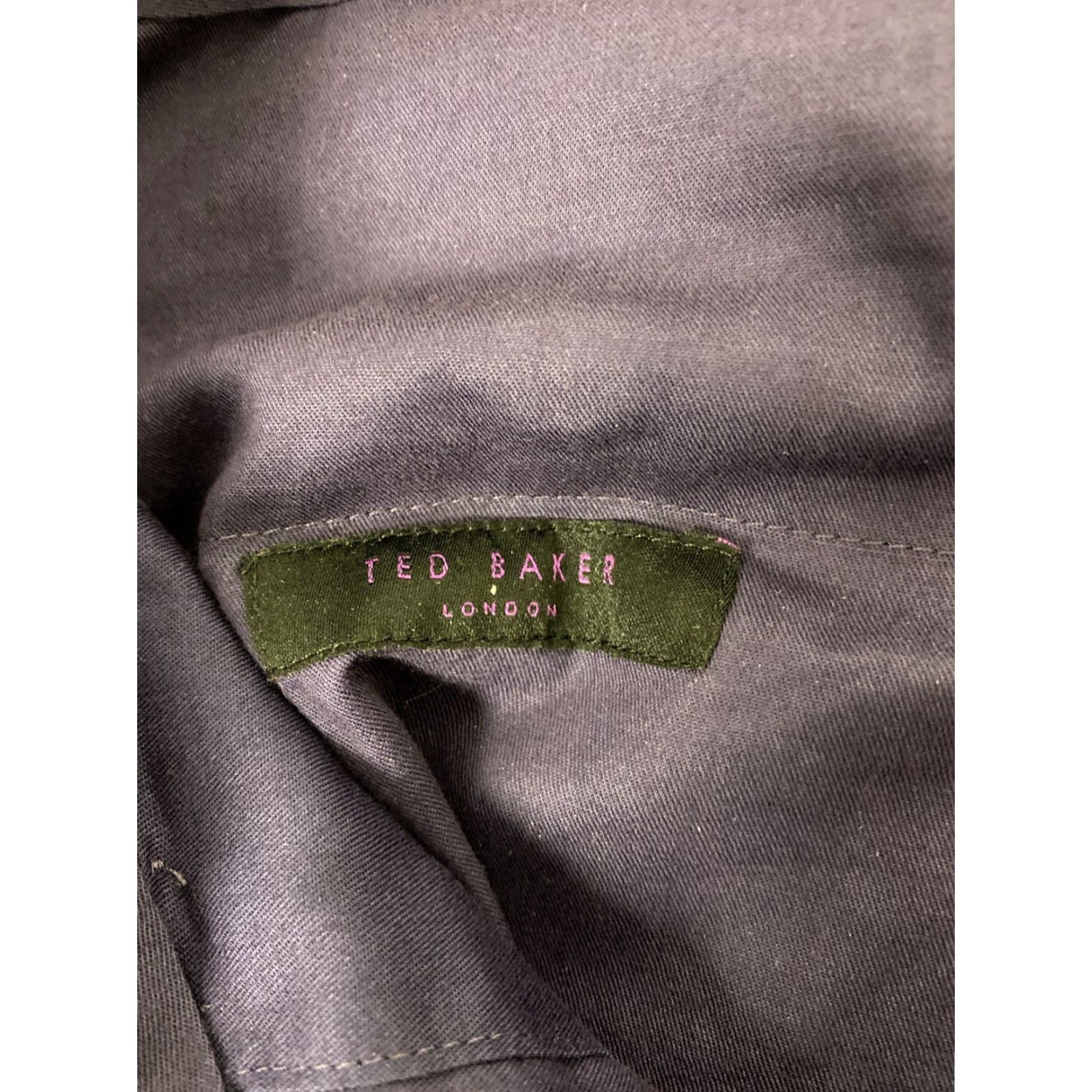 Ted Baker Ted Baker Pants Dress Men 33x30 Gray Wool / 164-31 Dress slacks Work Mens Regular Pants Size US 33 - 8 Thumbnail