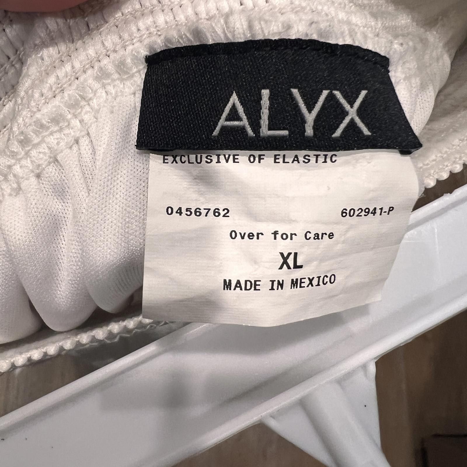 Alyx alyx Women's White Wide Leg Pants Size 40" / US 18 - 5 Thumbnail