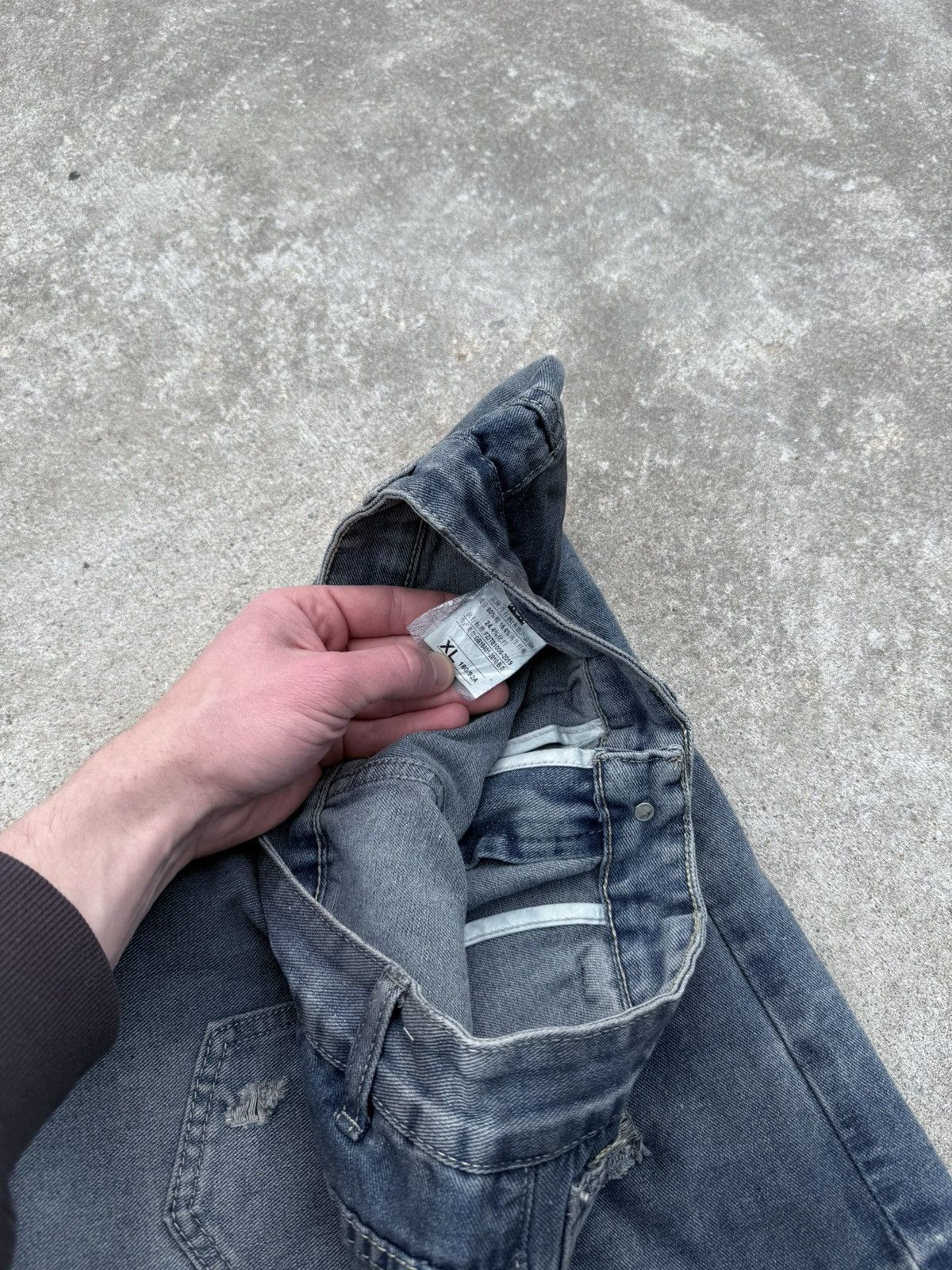 Other Vintage y2k opium streetwear avantgarde rare wide jeans Size US 34 / EU 50 - 11 Thumbnail