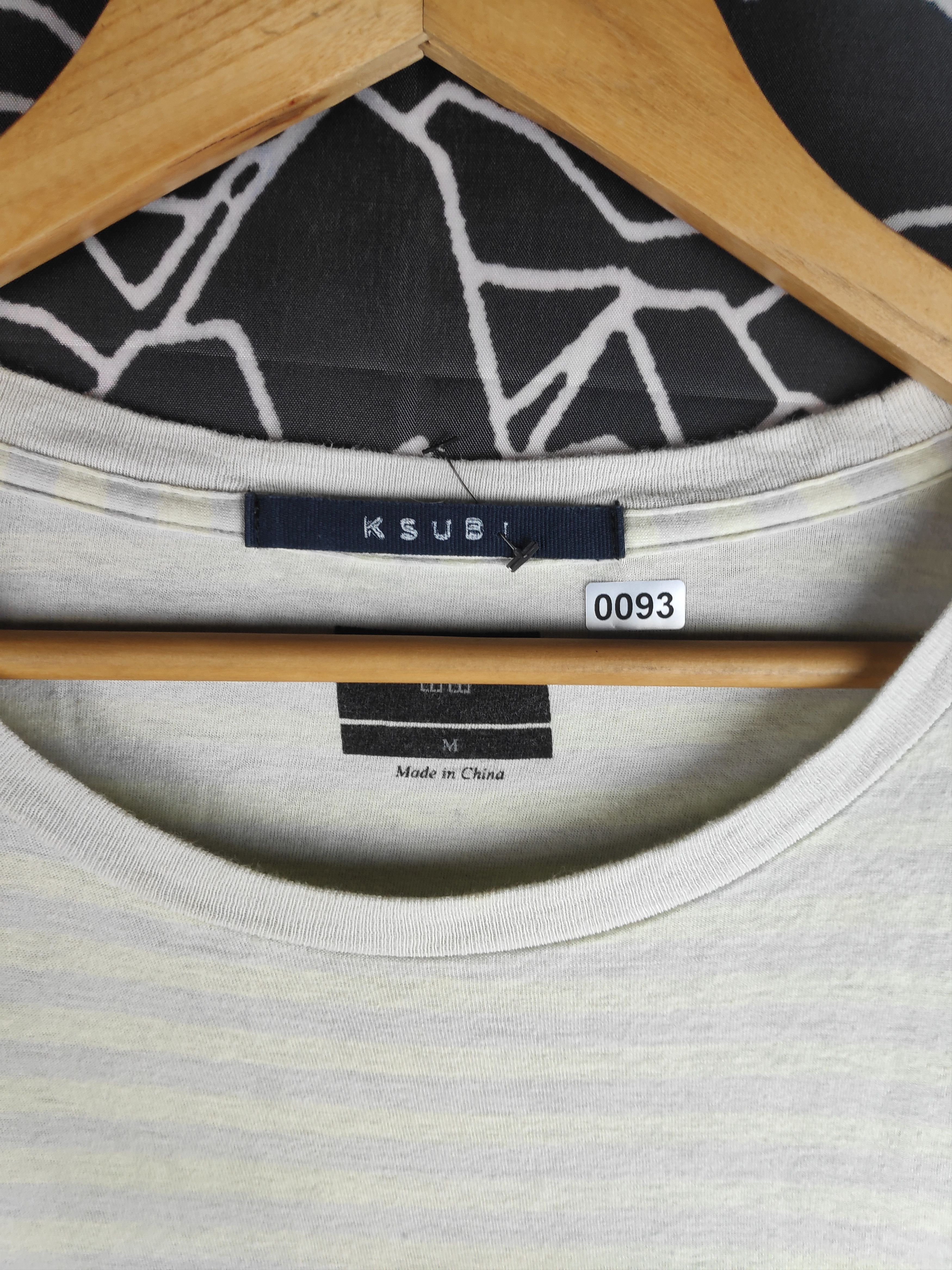 Ksubi KSUBI SS17 Rock & Roll Ruins Everything Stripe Tee Size US M / EU 48-50 / 2 - 5 Thumbnail
