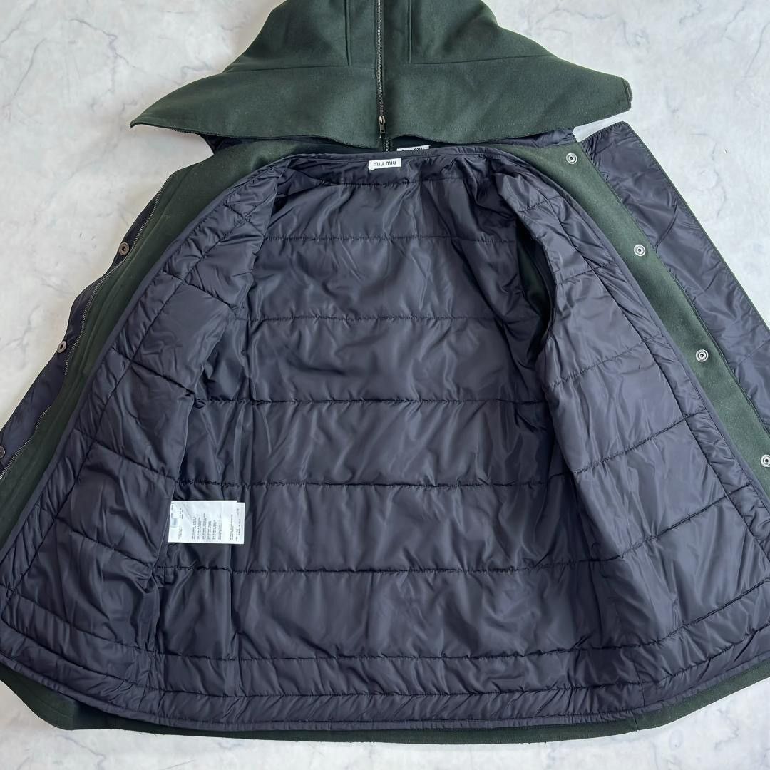 Miu Miu FW99 AW99 wool Hooded Jacket Size US M / EU 48-50 / 2 - 3 Thumbnail