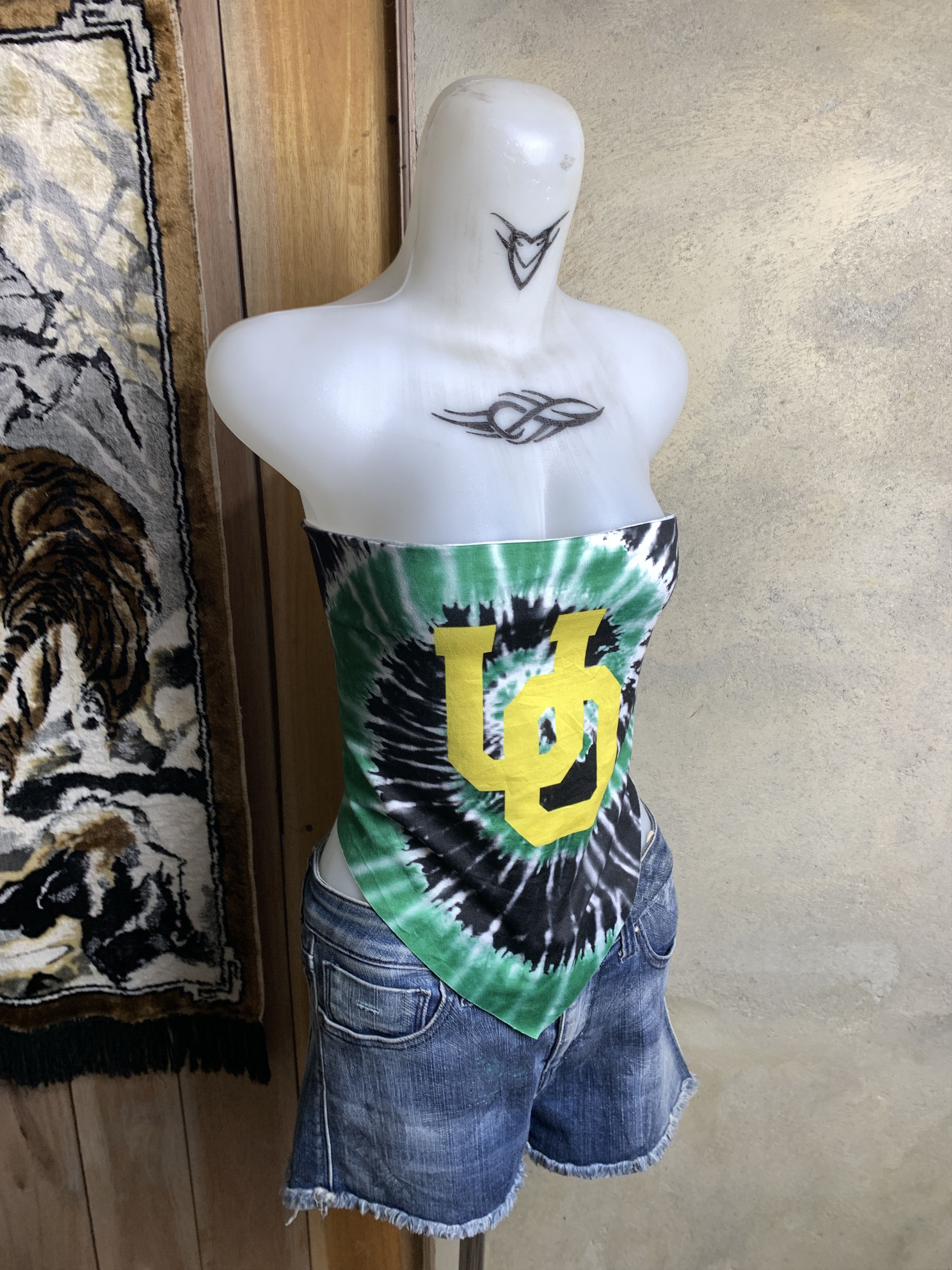 NFL UO Oregon Ducks Tiedye Zoozatz (Free) Size S / US 4 / IT 40 - 1 Thumbnail