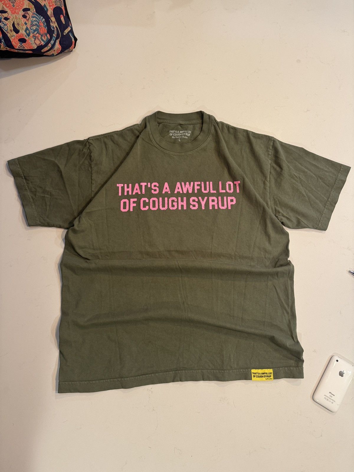 Other THAT’S A AWFUL LOT OF COUGH STRUP TSHIRT Size US L / EU 52-54 / 3 - 1 Thumbnail