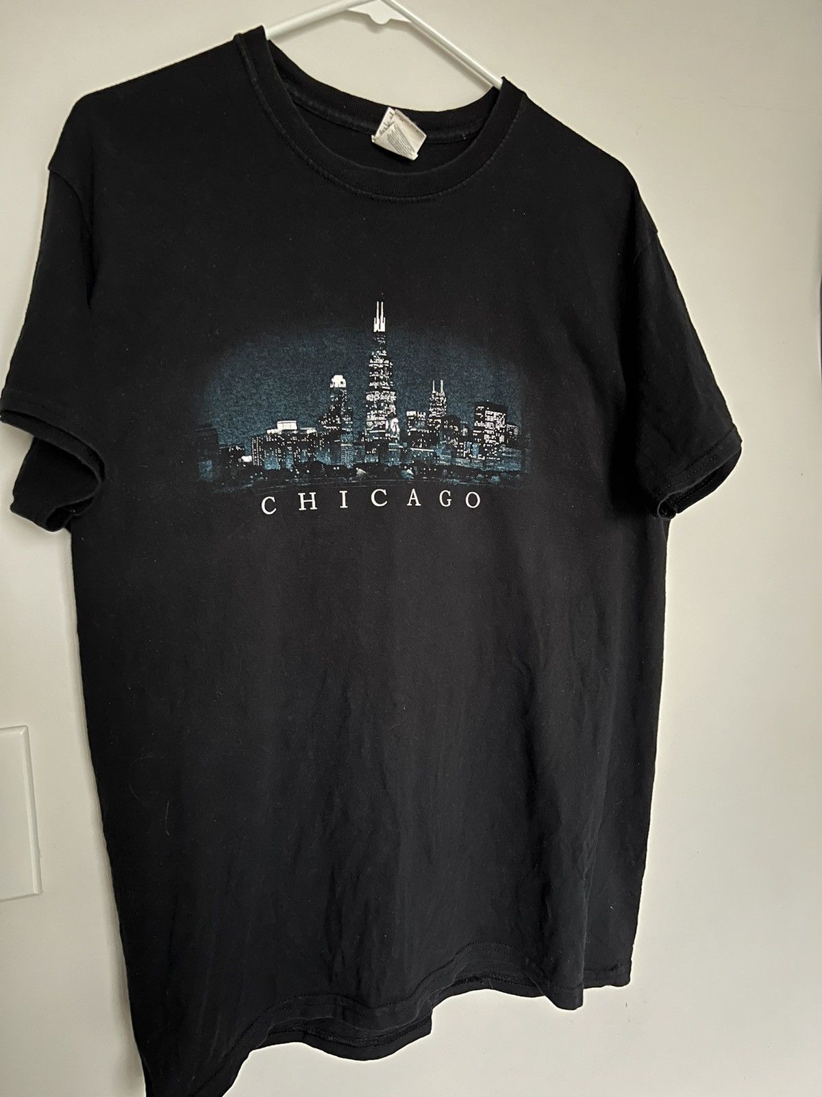 Vintage Vintage Chicago Skyline Shirt Size US L / EU 52-54 / 3 - 1 Thumbnail