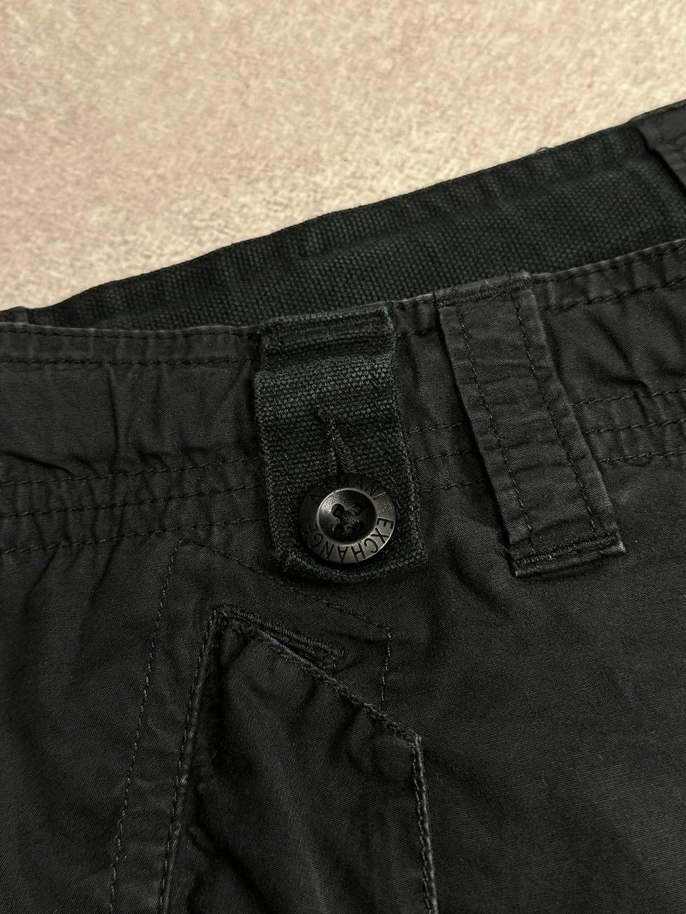 Armani ARMANI Cargo Pants Vintage Trousers Black Sz 31 Size US 31 - 9 Thumbnail