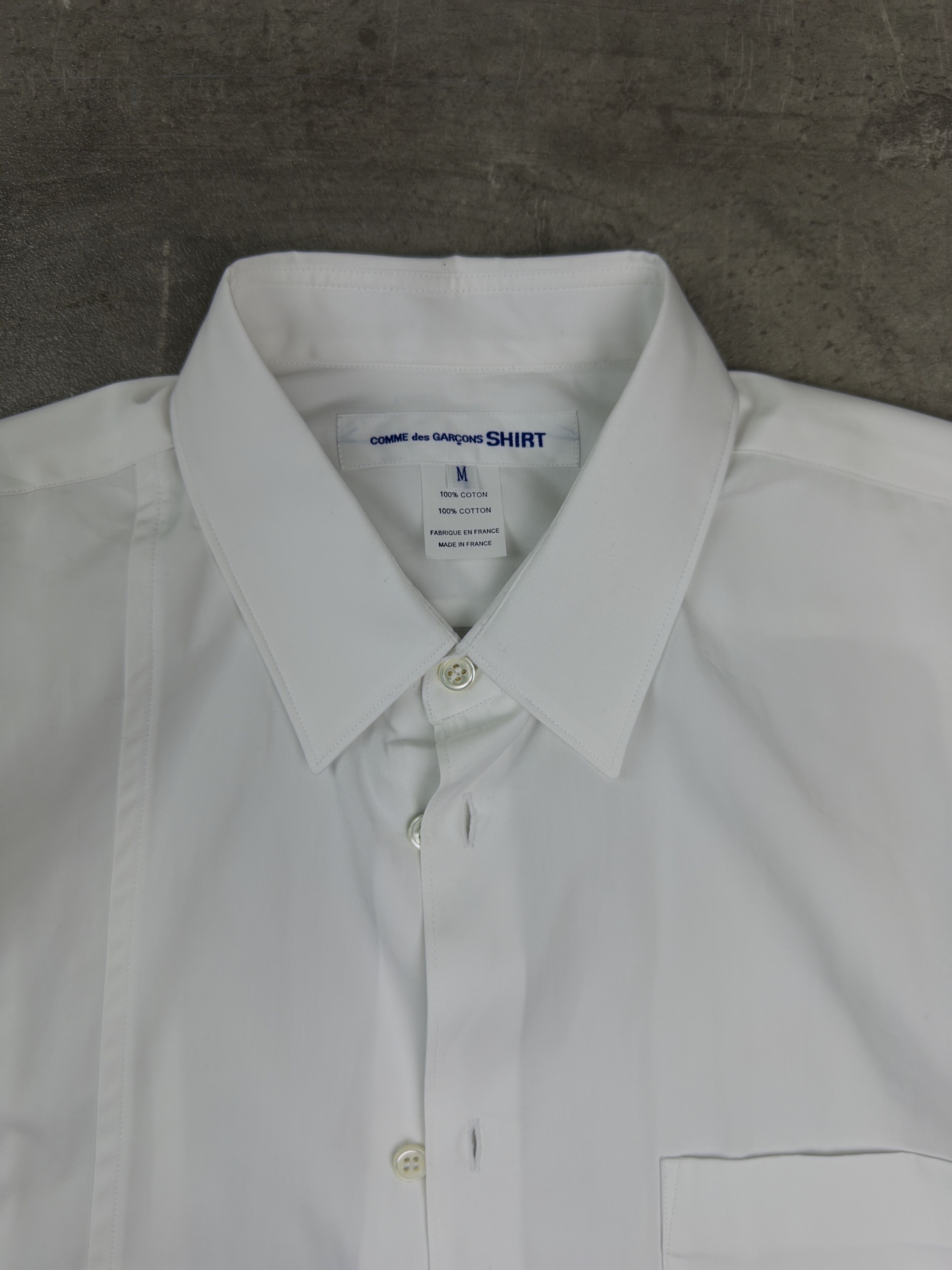 Comme des Garcons SHIRT COMME DES GARCONS SHIRT Panelled Patchwork Seam Button Up Size US M / EU 48-50 / 2 - 9 Thumbnail