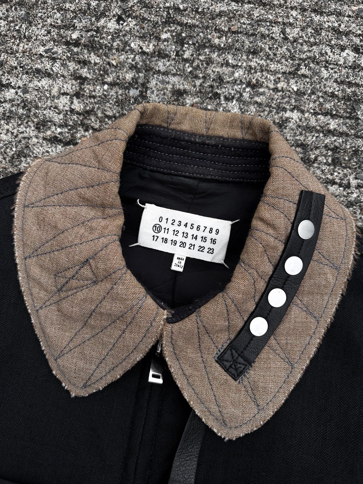 Maison Margiela Maison Margiela Surgery Stitch Military Black Jacket Size US M / EU 48-50 / 2 - 11 Thumbnail