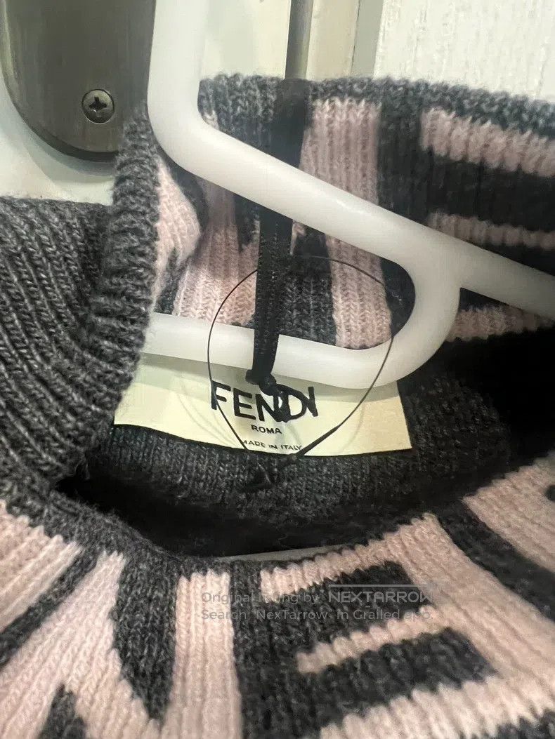 Fendi Fendi Cashmere and wool knitted sweater Size XS / US 0-2 / IT 36-38 - 5 Thumbnail