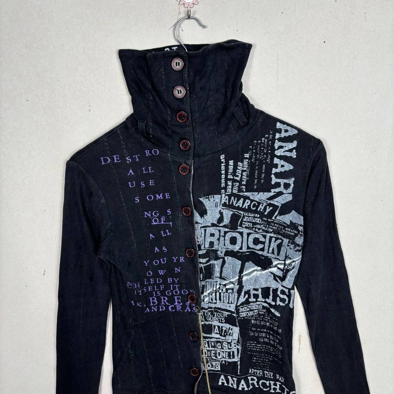 Seditionaries H. Anarchyism H. Naoto Black Punk Goth Jacket Size US XS / EU 42 / 0 - 3 Thumbnail