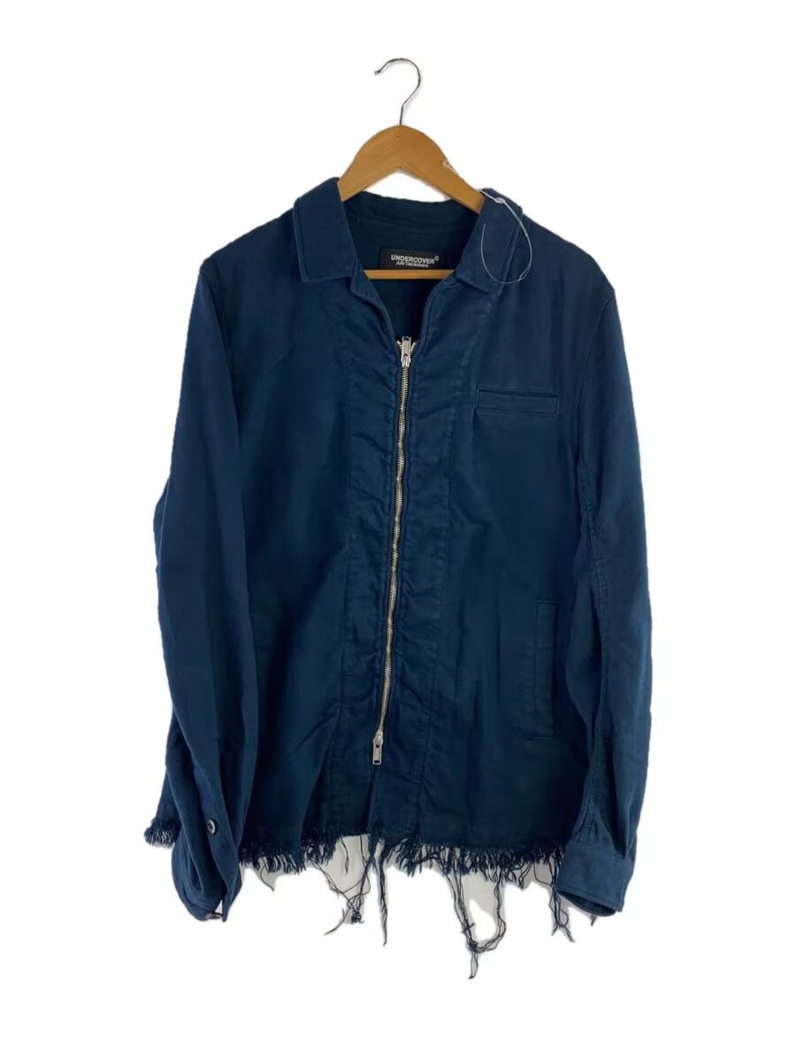 Undercover Frayed Hem Zip Blouson Jacket Size US XL / EU 56 / 4 - 1 Thumbnail