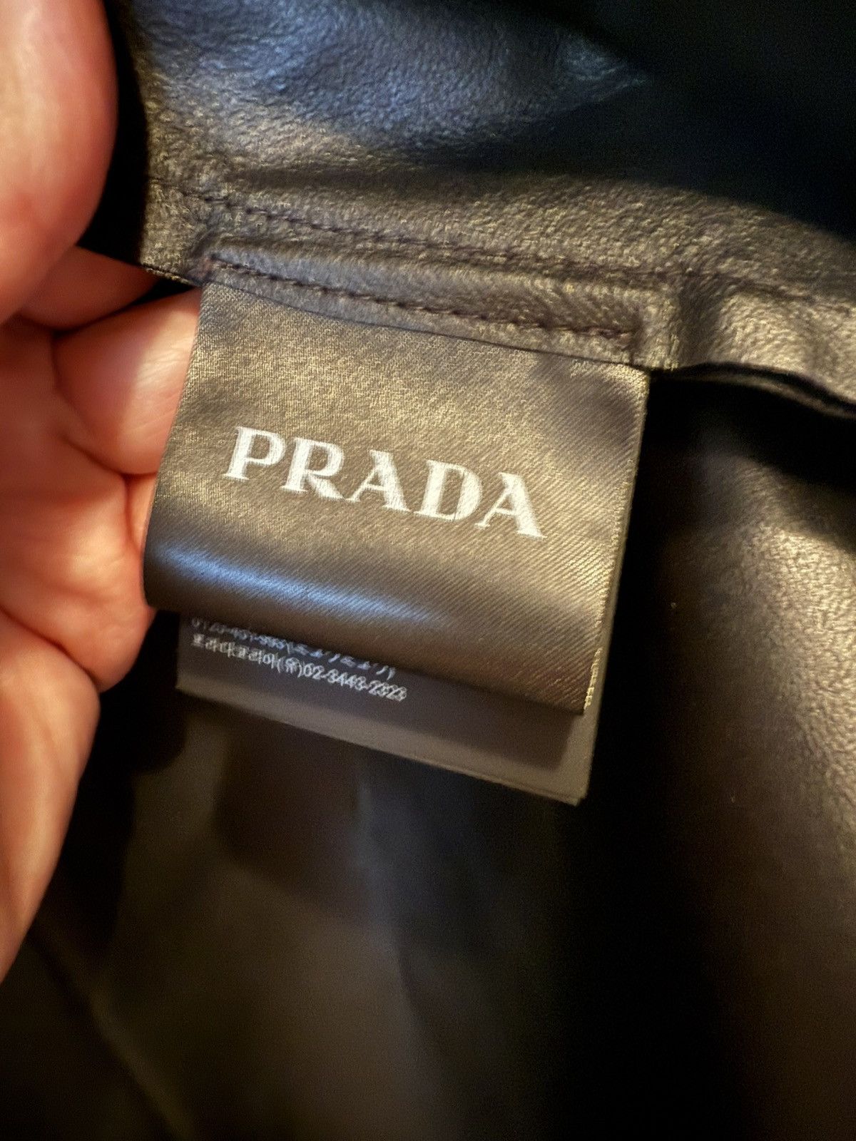 Prada Prada Set - HOLY GRAIL🏆: Size 52 Nappa Leather Shirt + Short Size US L / EU 52-54 / 3 - 5 Thumbnail