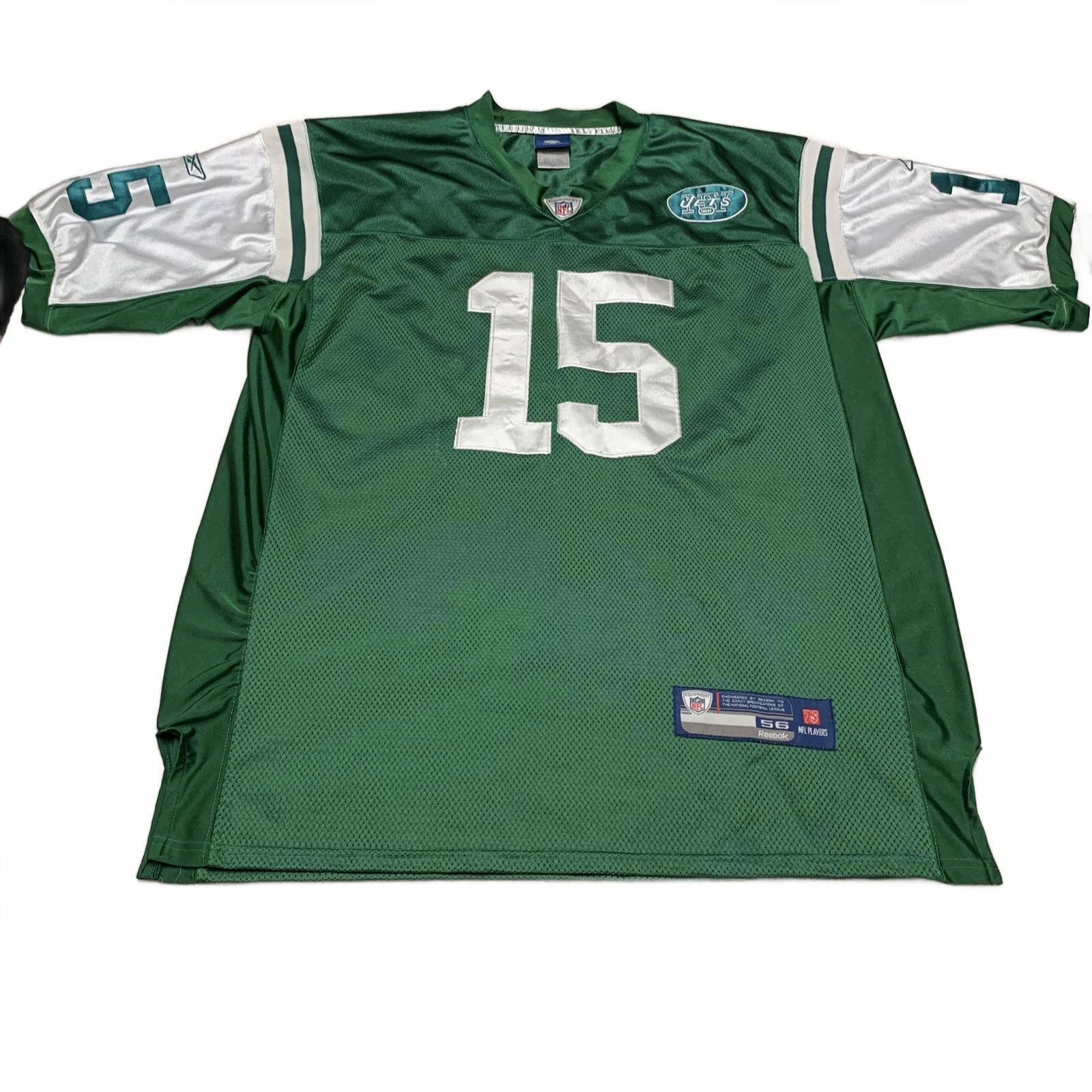 Reebok VTG Reebok NY Jets Tim Tebow #15 Jersey Sz 56 Green Size US M / EU 48-50 / 2 - 1 Thumbnail