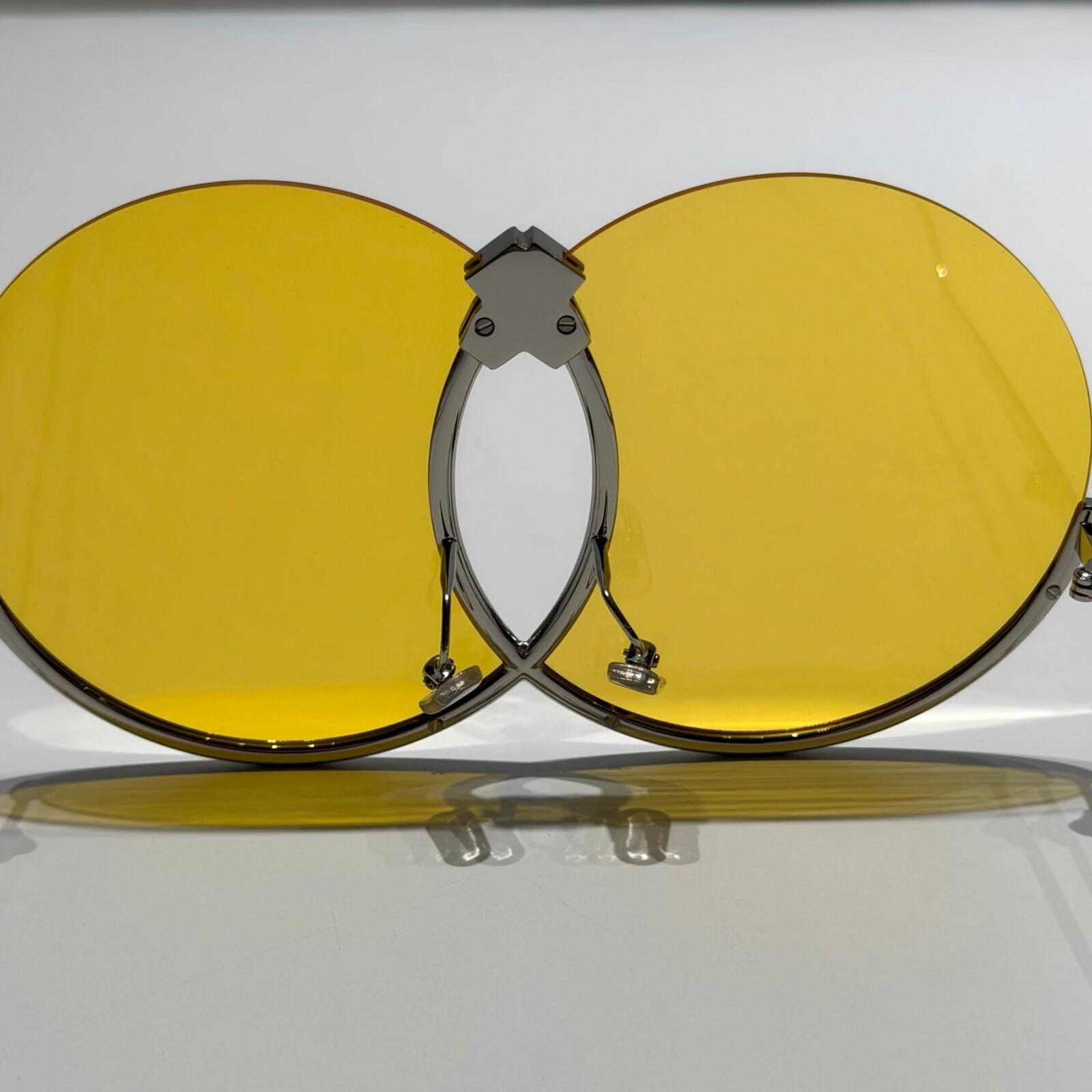 Hood By Air HoodByAir X Gentle Monster SS17 Wench 1 Glasses (Yellow) Size ONE SIZE - 6 Thumbnail