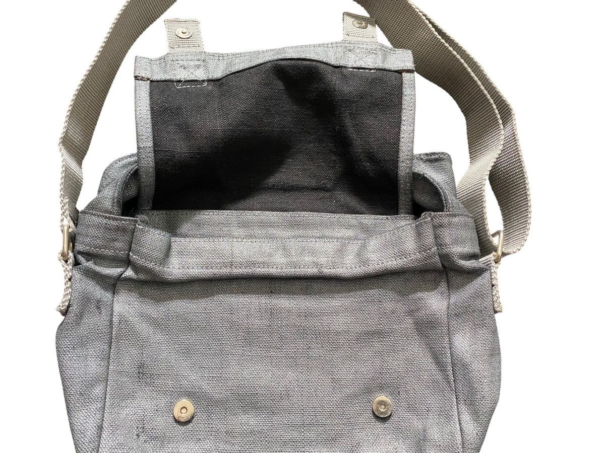 A.P.C. A.P.C Silver paint coated Canvas Sling Bag Size ONE SIZE - 4 Thumbnail
