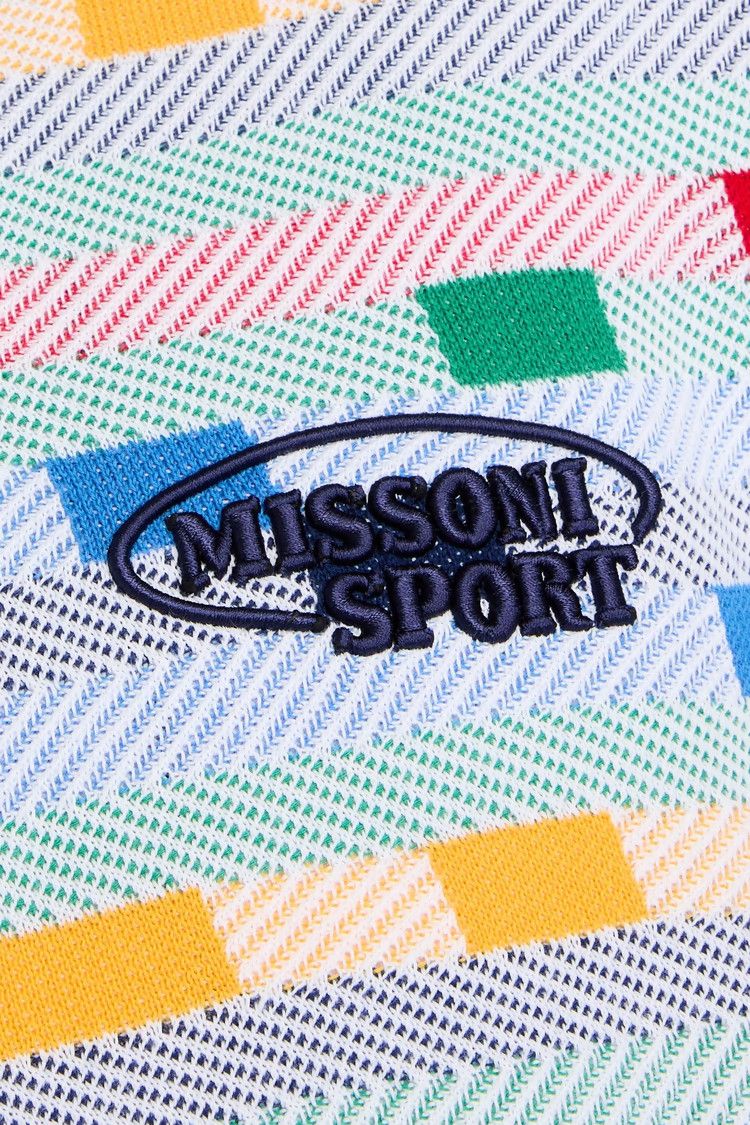 Missoni o1y0225 Logo Polo Shirt in Multicolor Size US L / EU 52-54 / 3 - 4 Thumbnail