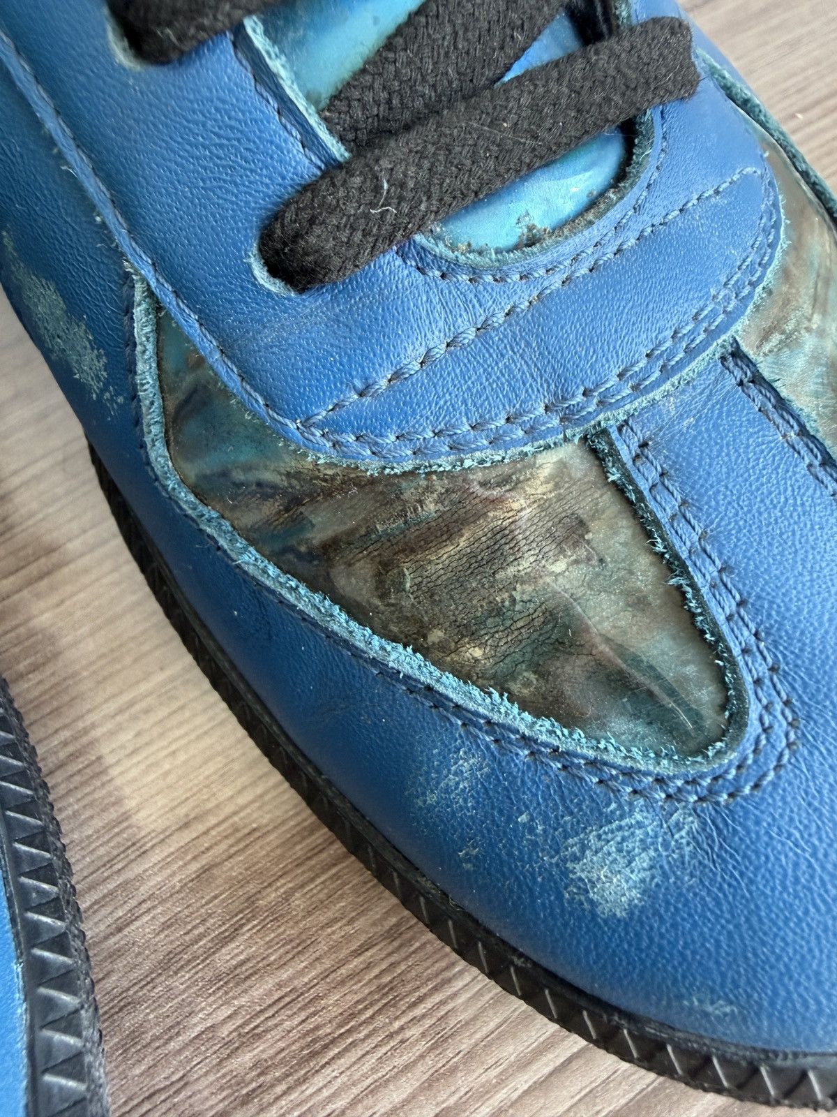 Maison Margiela Iridescent Gats trainers Size US 10 / EU 43 - 15 Thumbnail