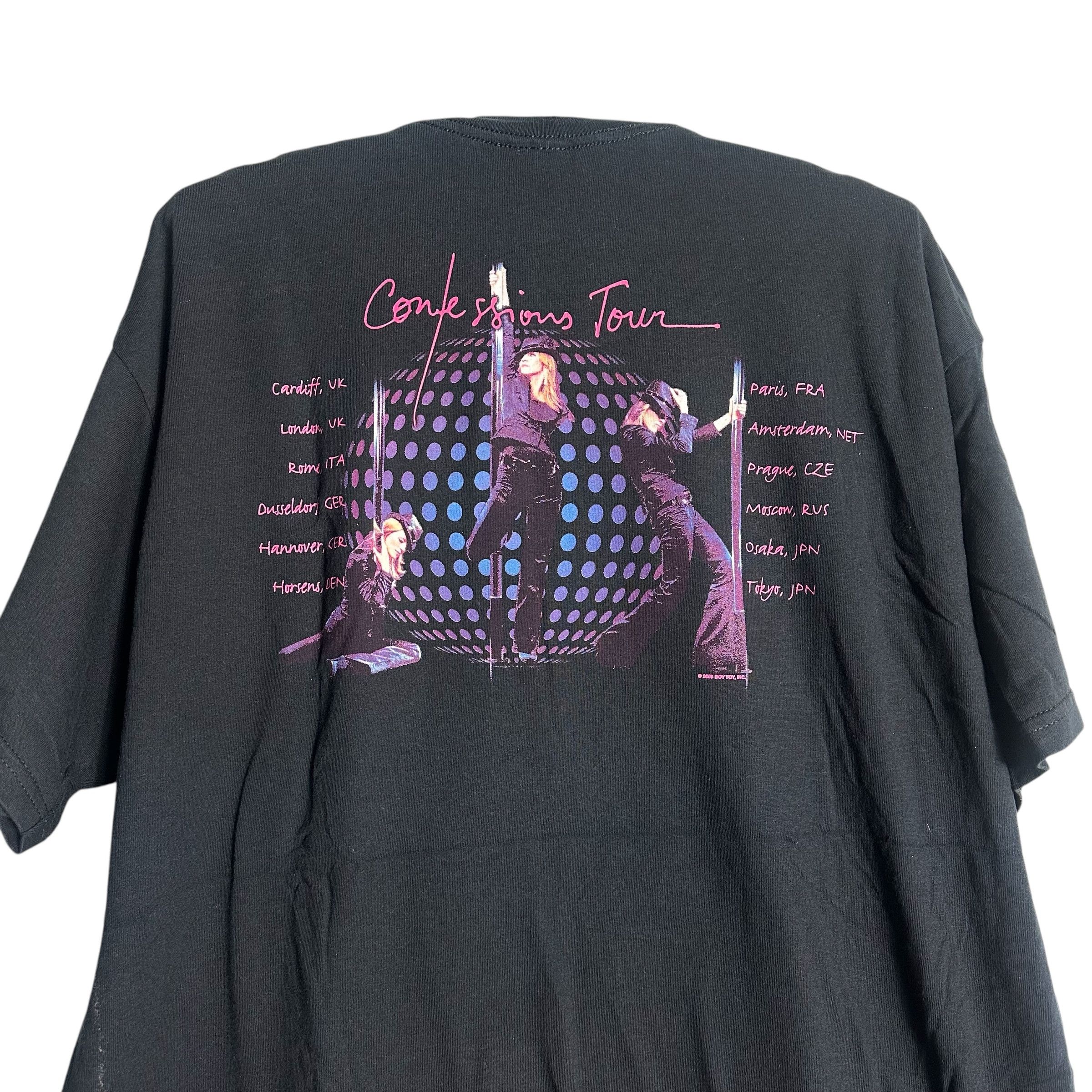 Band Tees 🔥RARE🔥Vintage Madonna Confession Tour OVP T-shirt Size US XL / EU 56 / 4 - 5 Thumbnail
