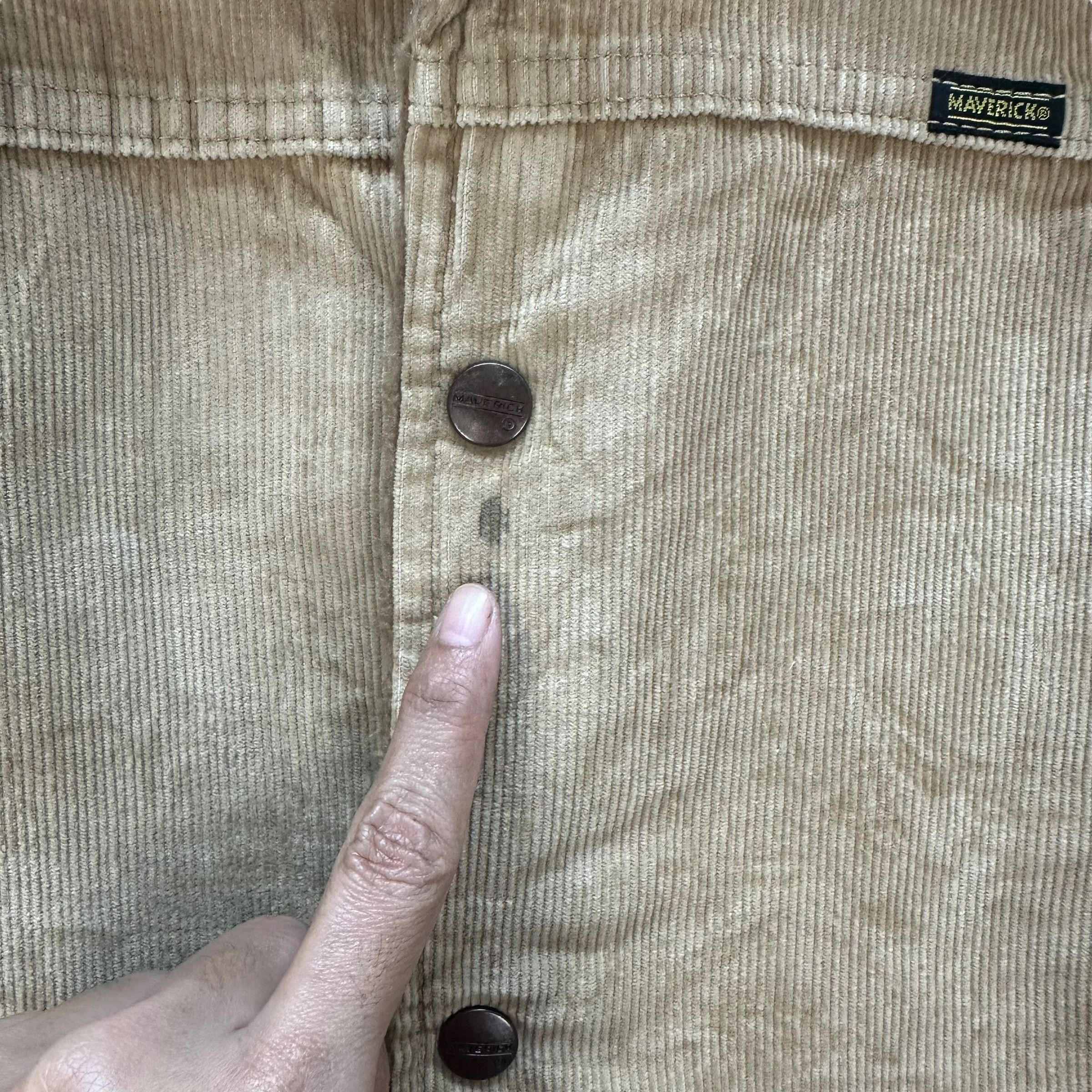 Vintage BLUE BELL MAVERICK CORDUROY SHERPA JACKET #8290-001 Size US M / EU 48-50 / 2 - 5 Thumbnail