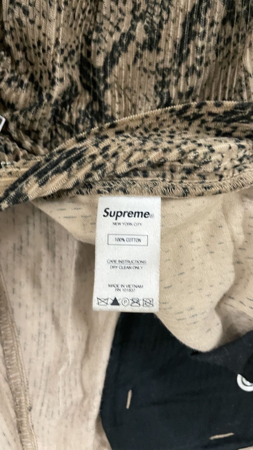 Supreme Supreme Snakeskin Corduroy Flight Pant Brown 32 Size US 32 / EU 48 - 3 Thumbnail
