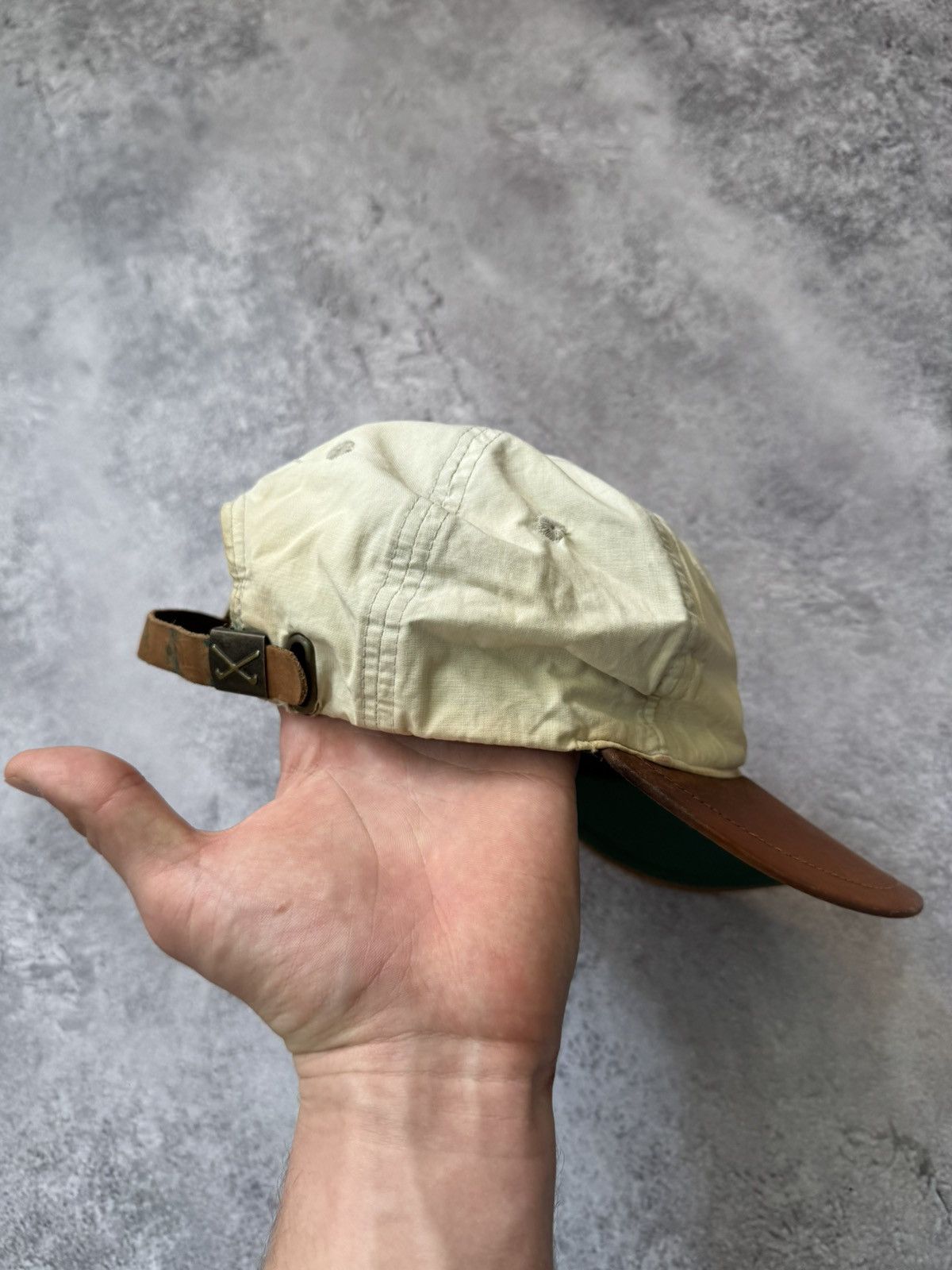 Nike × Vintage Vintage 90s Nike golf cap streetwear style small swoosh Size ONE SIZE - 10 Thumbnail