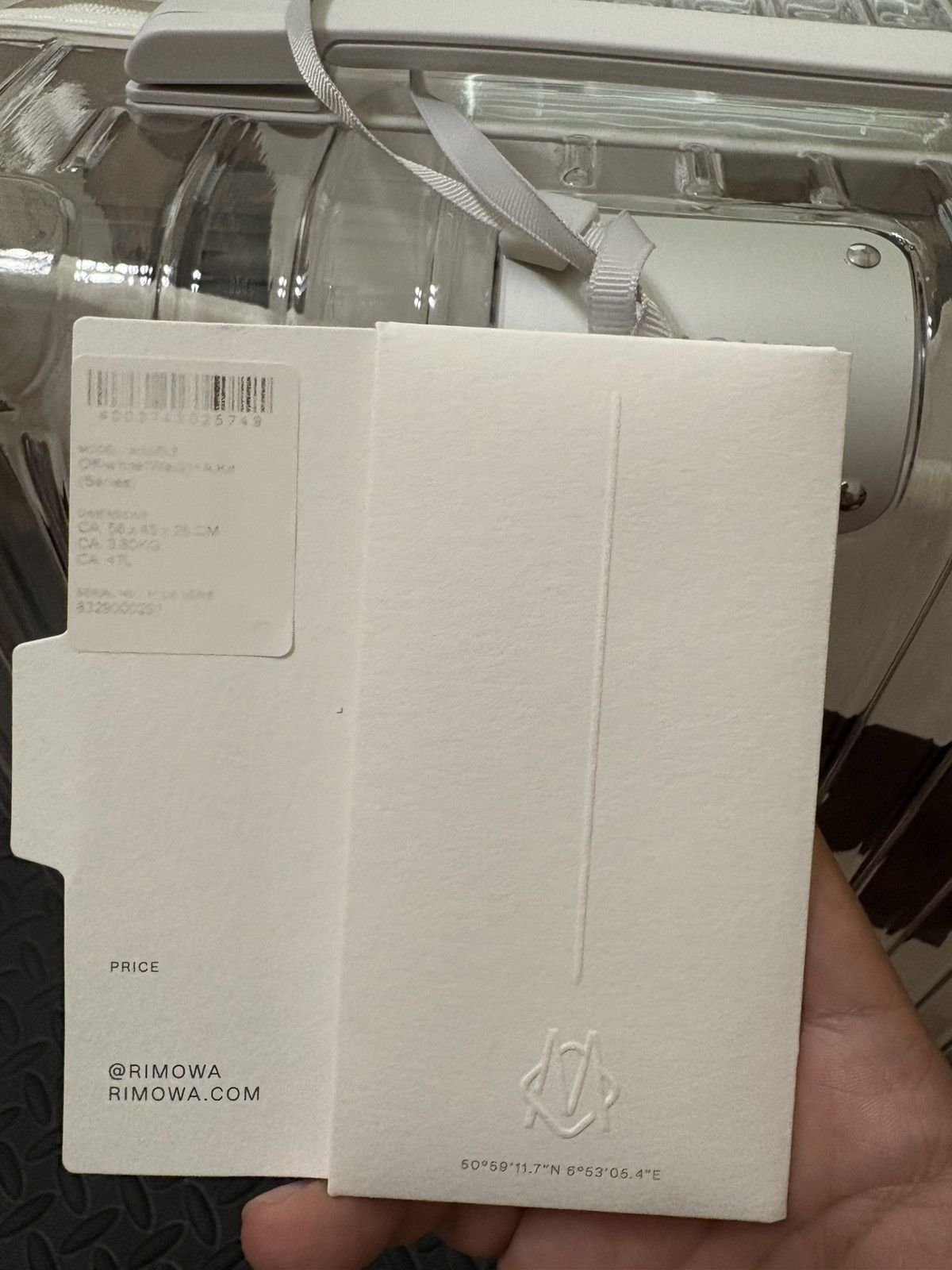 Off-White Off-White x Rimowa See Through 47L Luggage Case Size ONE SIZE - 4 Thumbnail