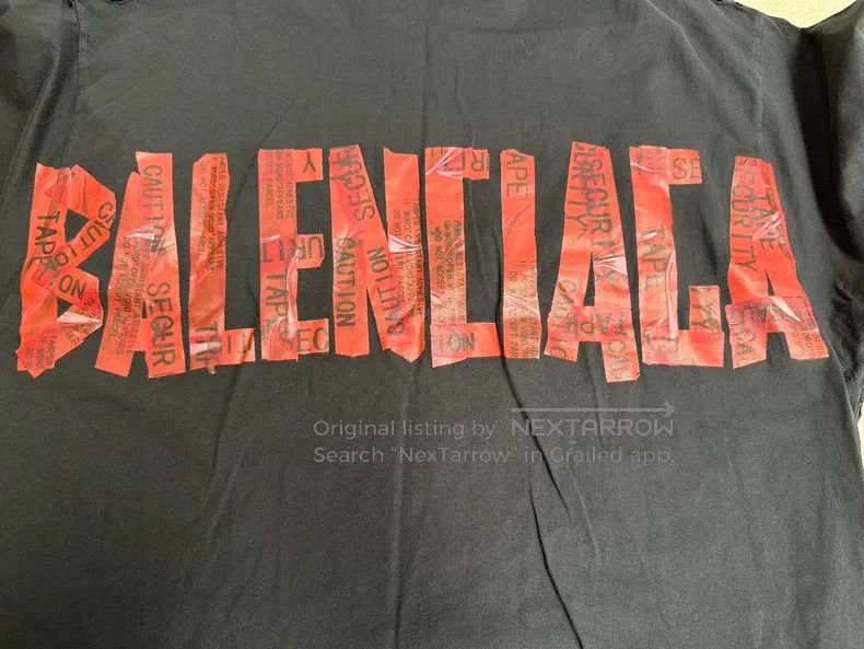 Balenciaga Balenciaga Round neck pullover T-shirt Size US M / EU 48-50 / 2 - 3 Thumbnail